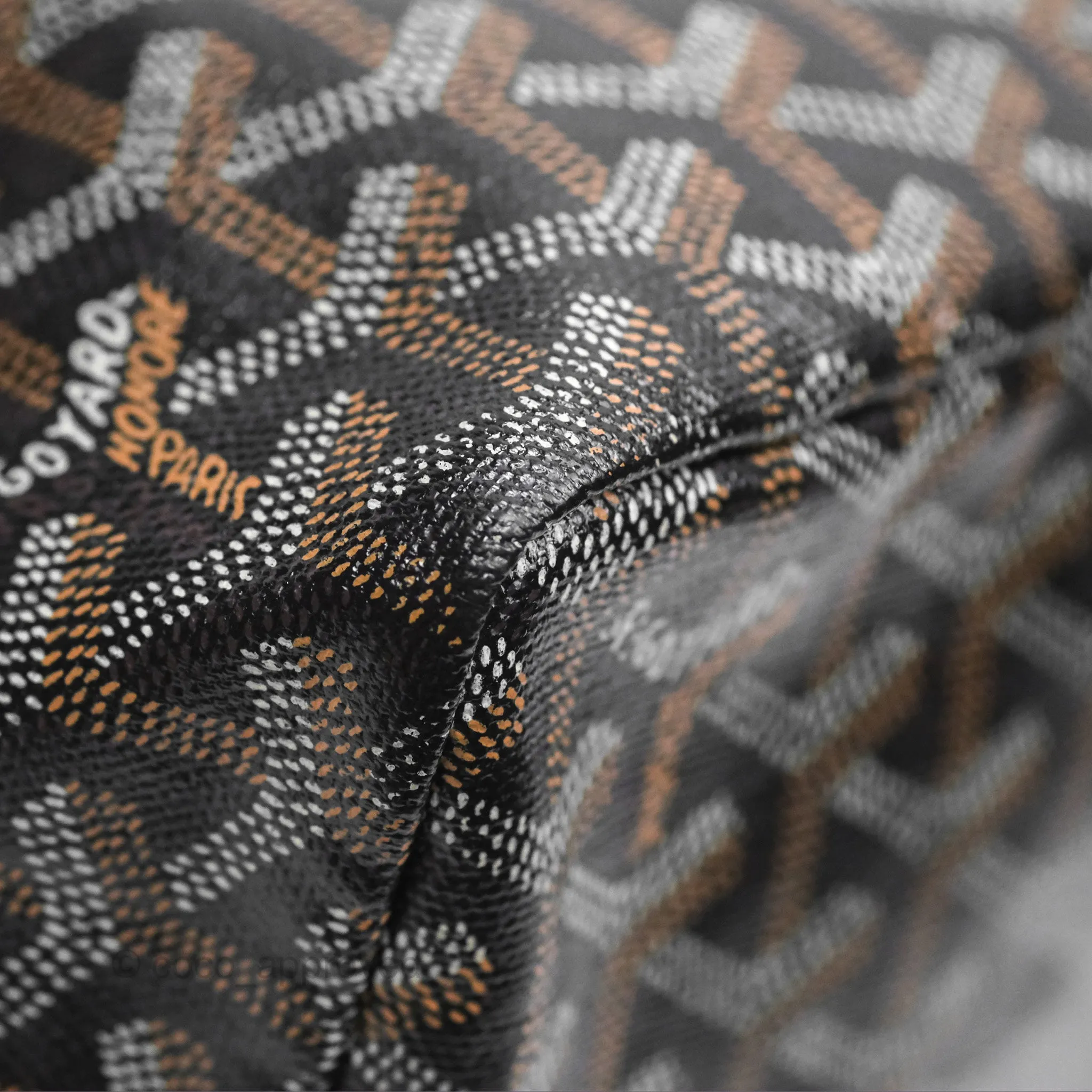 Goyard St Louis Tote PM Black