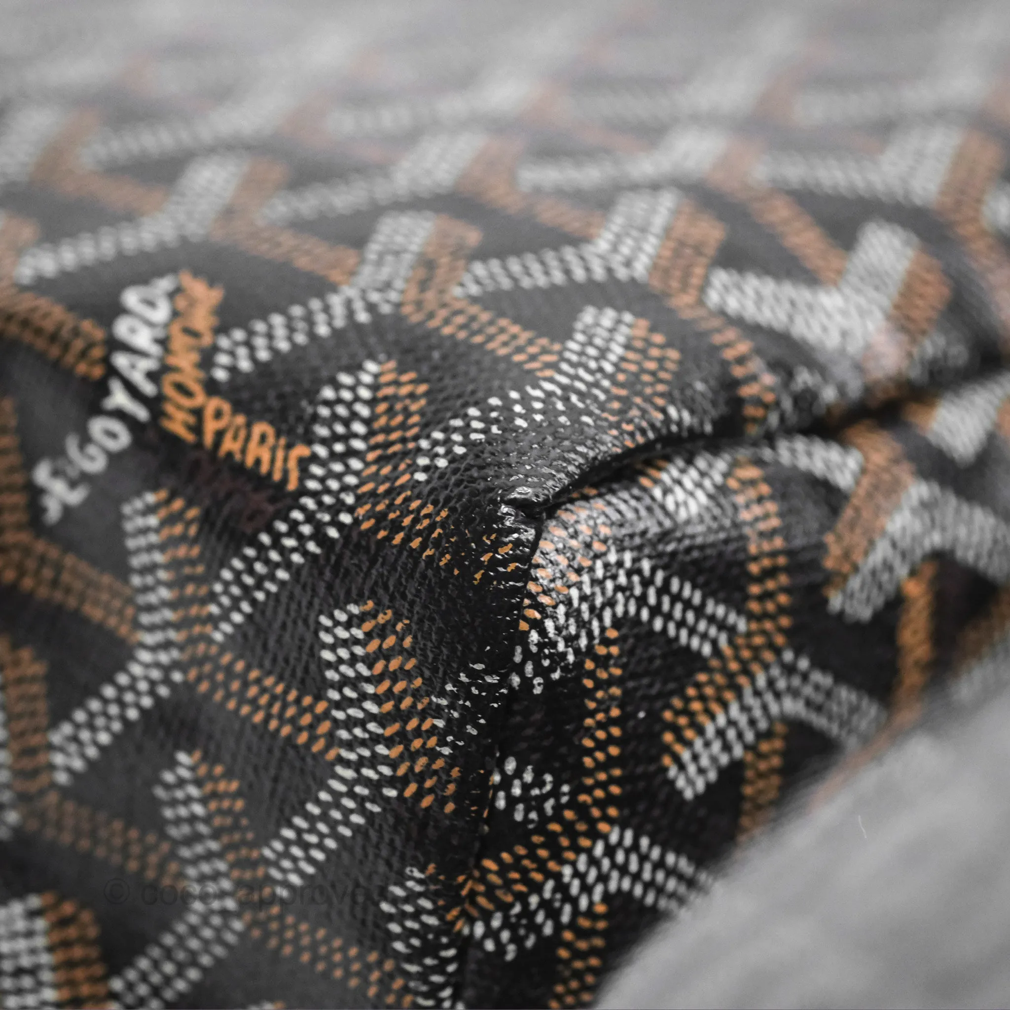 Goyard St Louis Tote PM Black