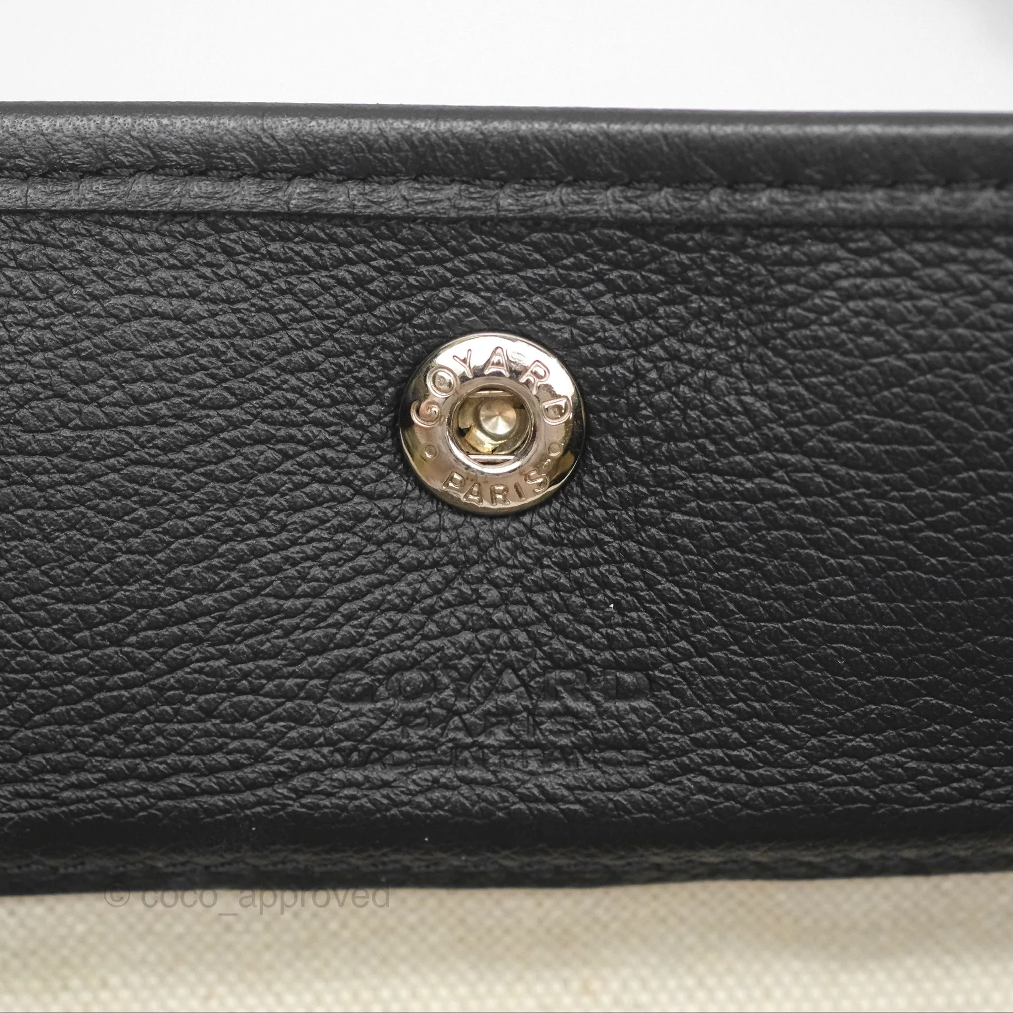 Goyard St Louis Tote PM Black