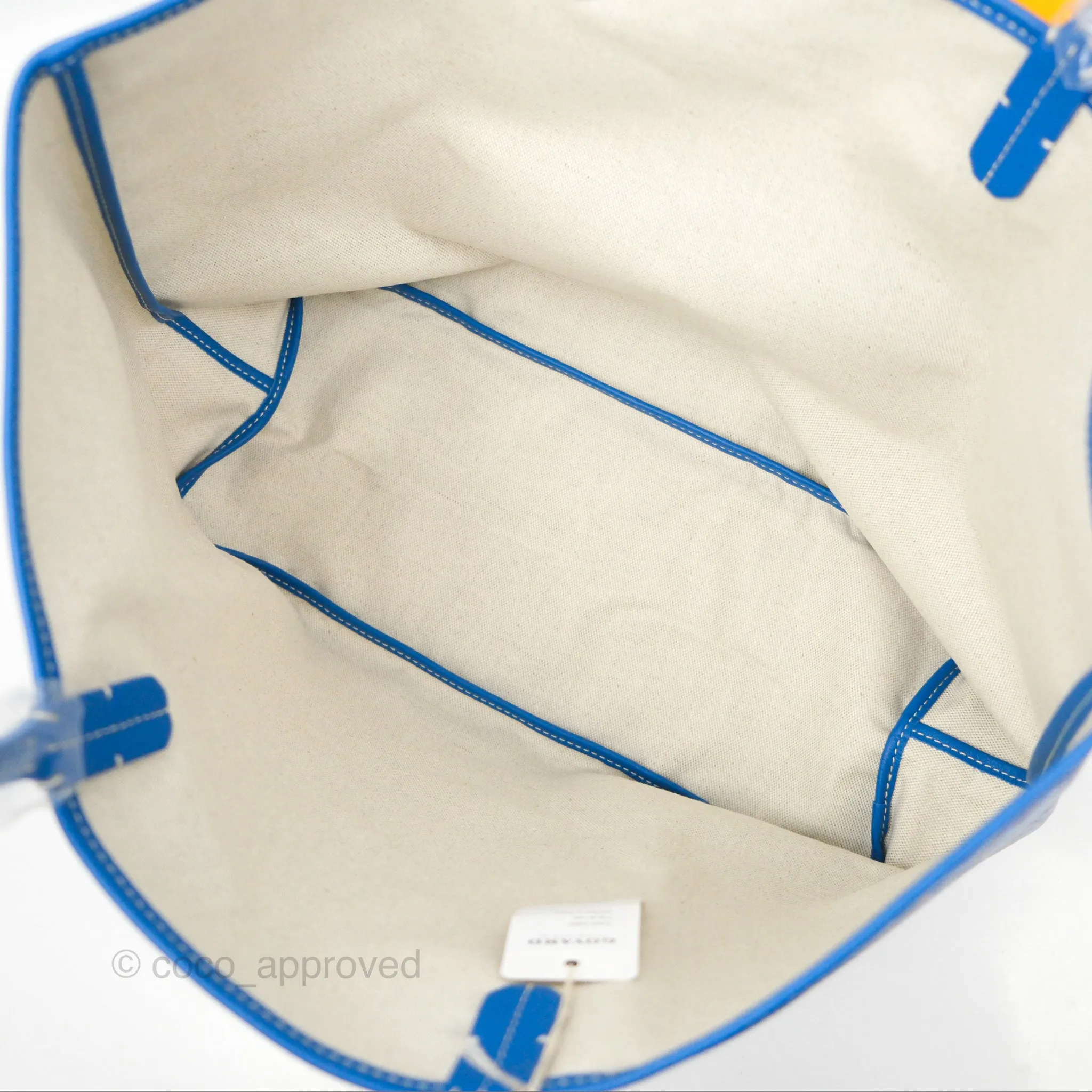 Goyard St Louis Tote PM Blue