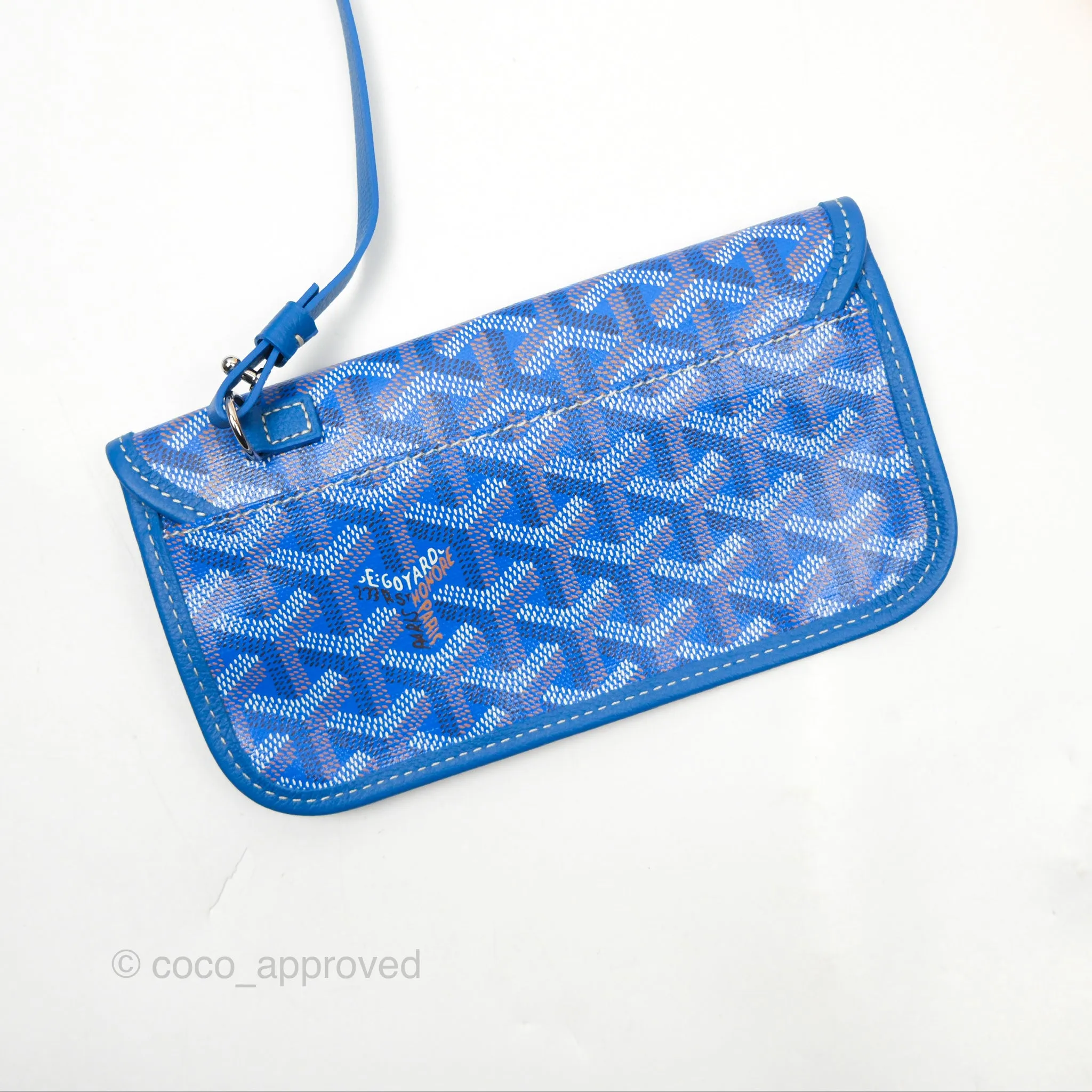 Goyard St Louis Tote PM Blue
