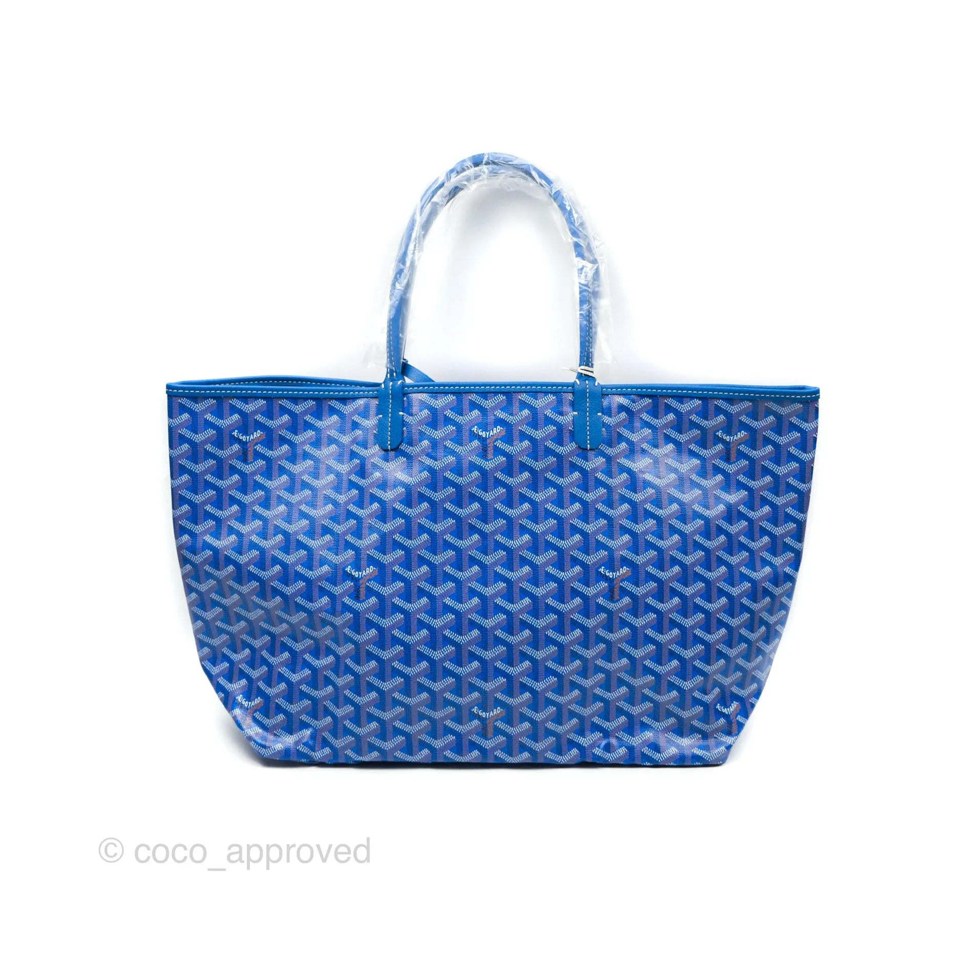 Goyard St Louis Tote PM Blue