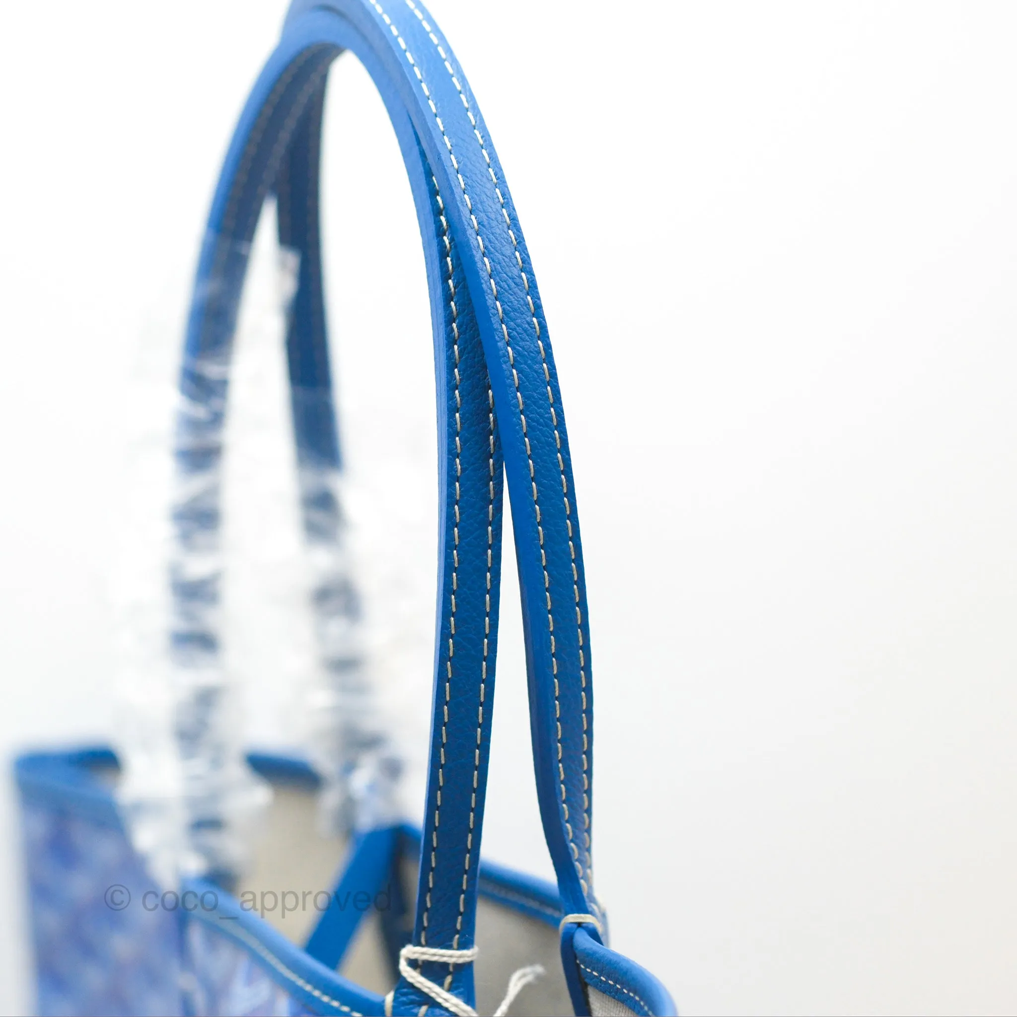 Goyard St Louis Tote PM Blue