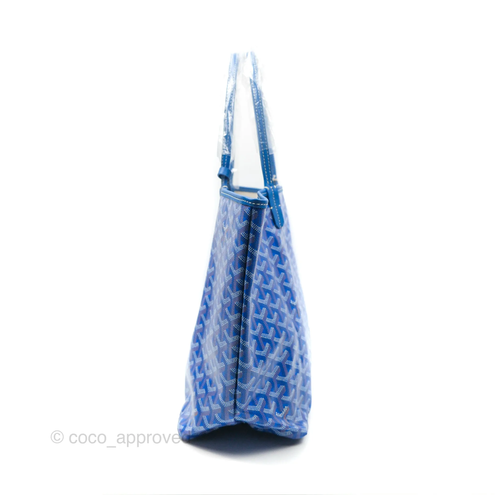Goyard St Louis Tote PM Blue