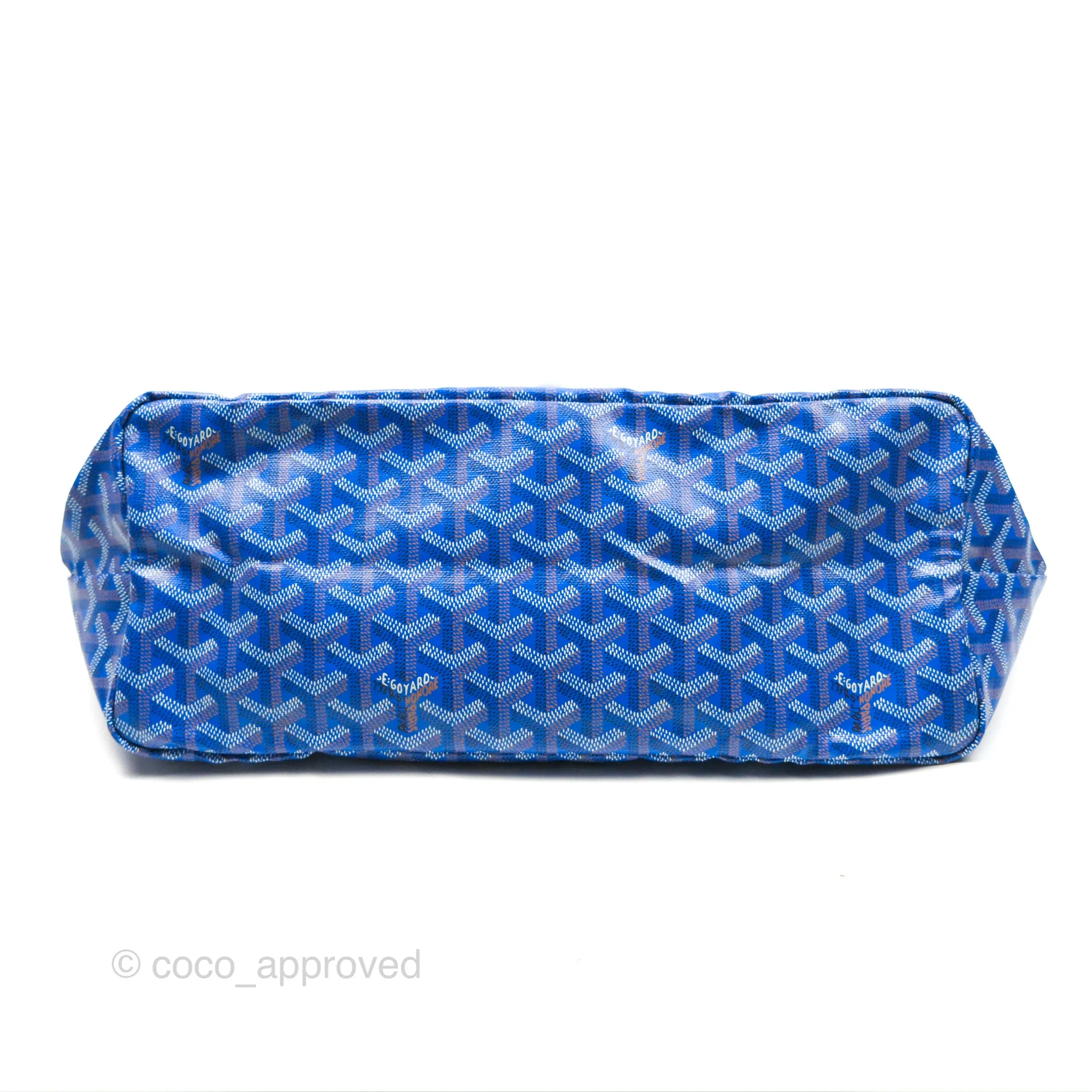 Goyard St Louis Tote PM Blue