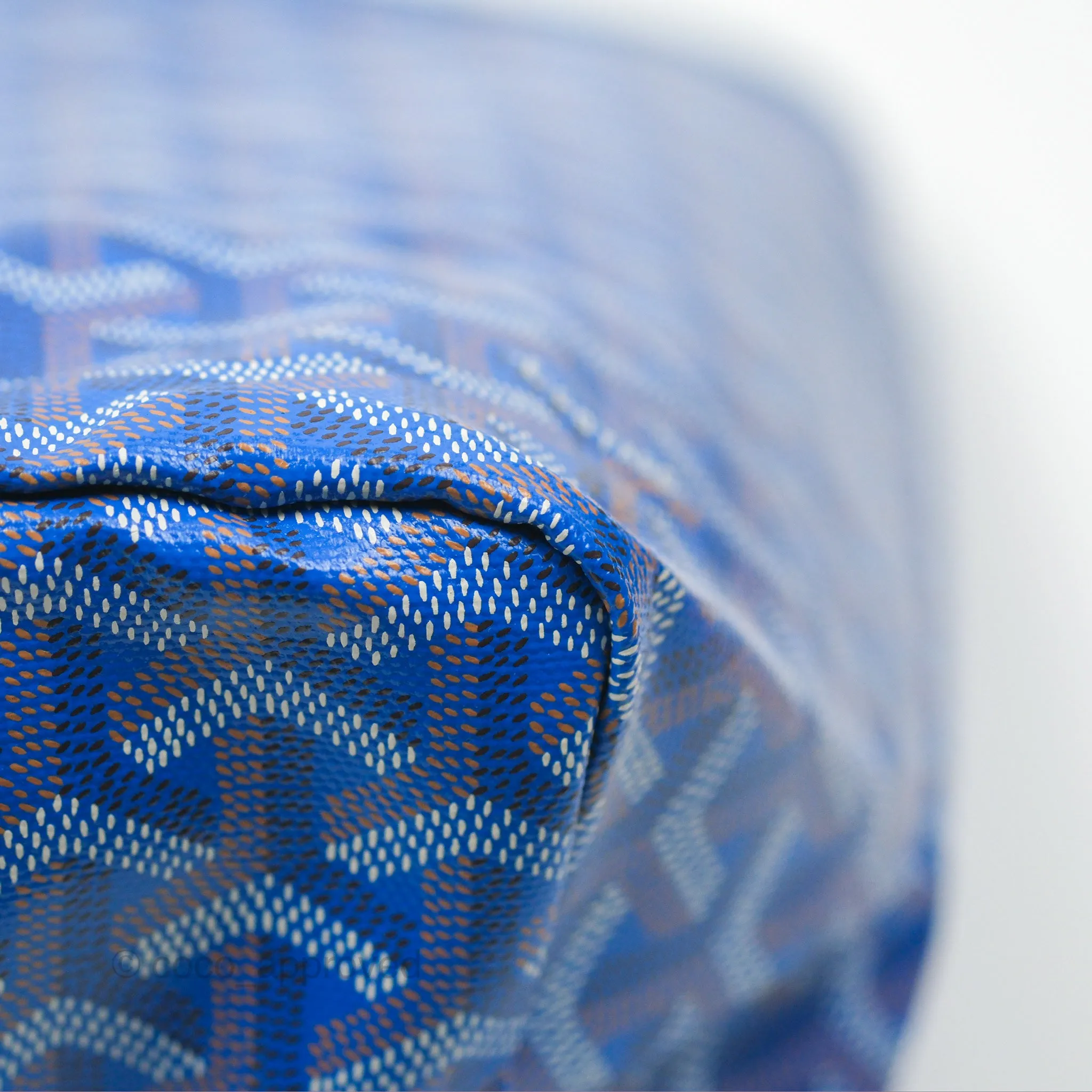 Goyard St Louis Tote PM Blue