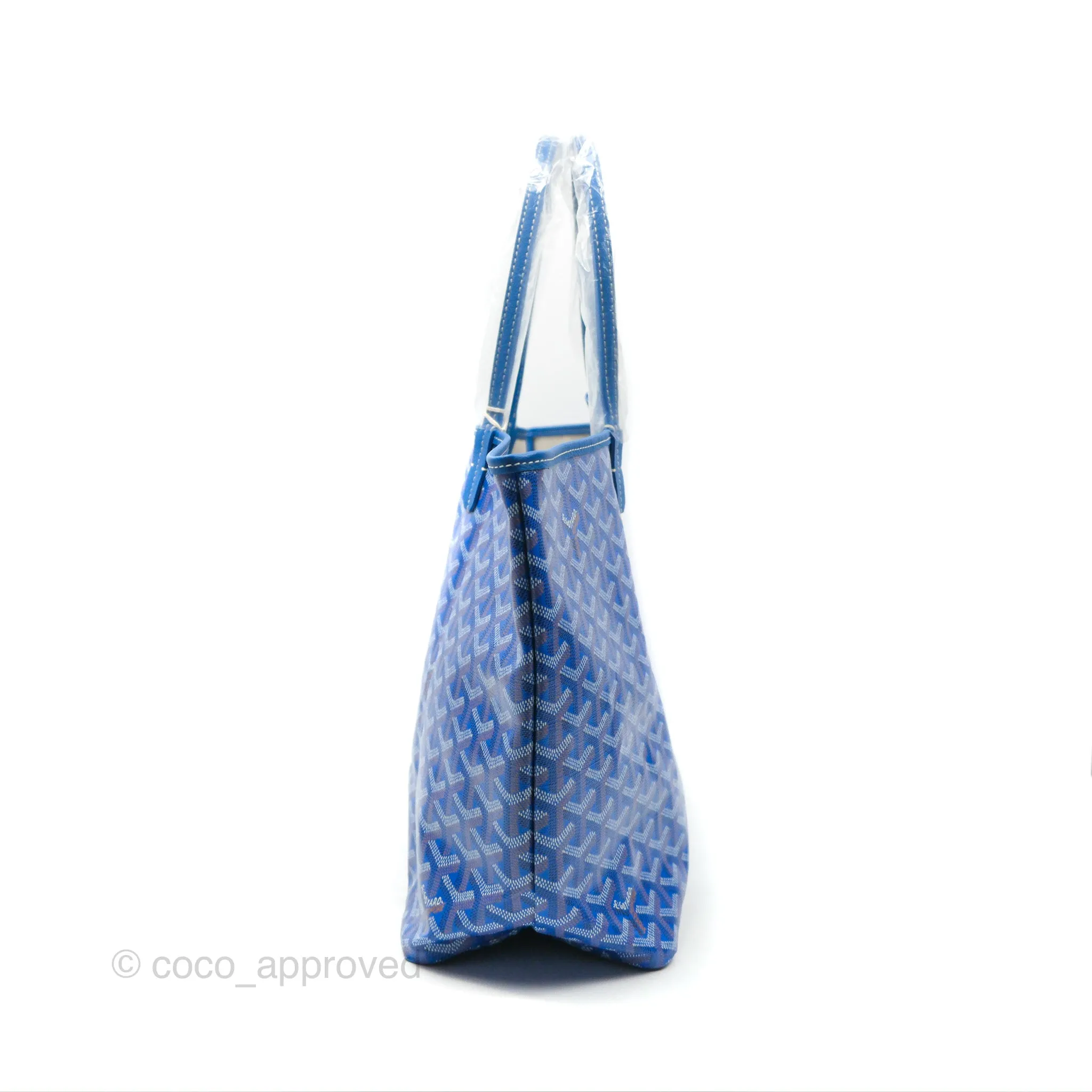 Goyard St Louis Tote PM Blue