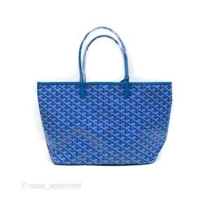 Goyard St Louis Tote PM Blue