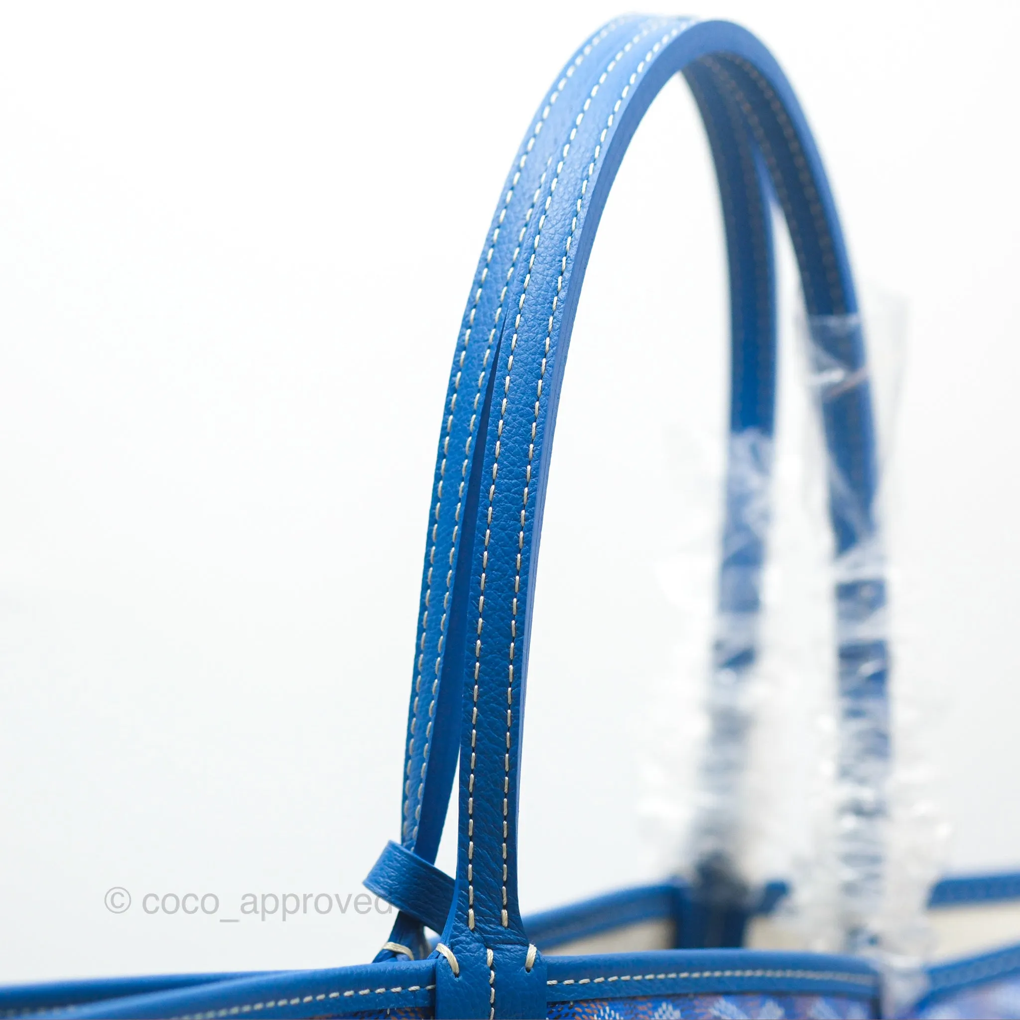 Goyard St Louis Tote PM Blue