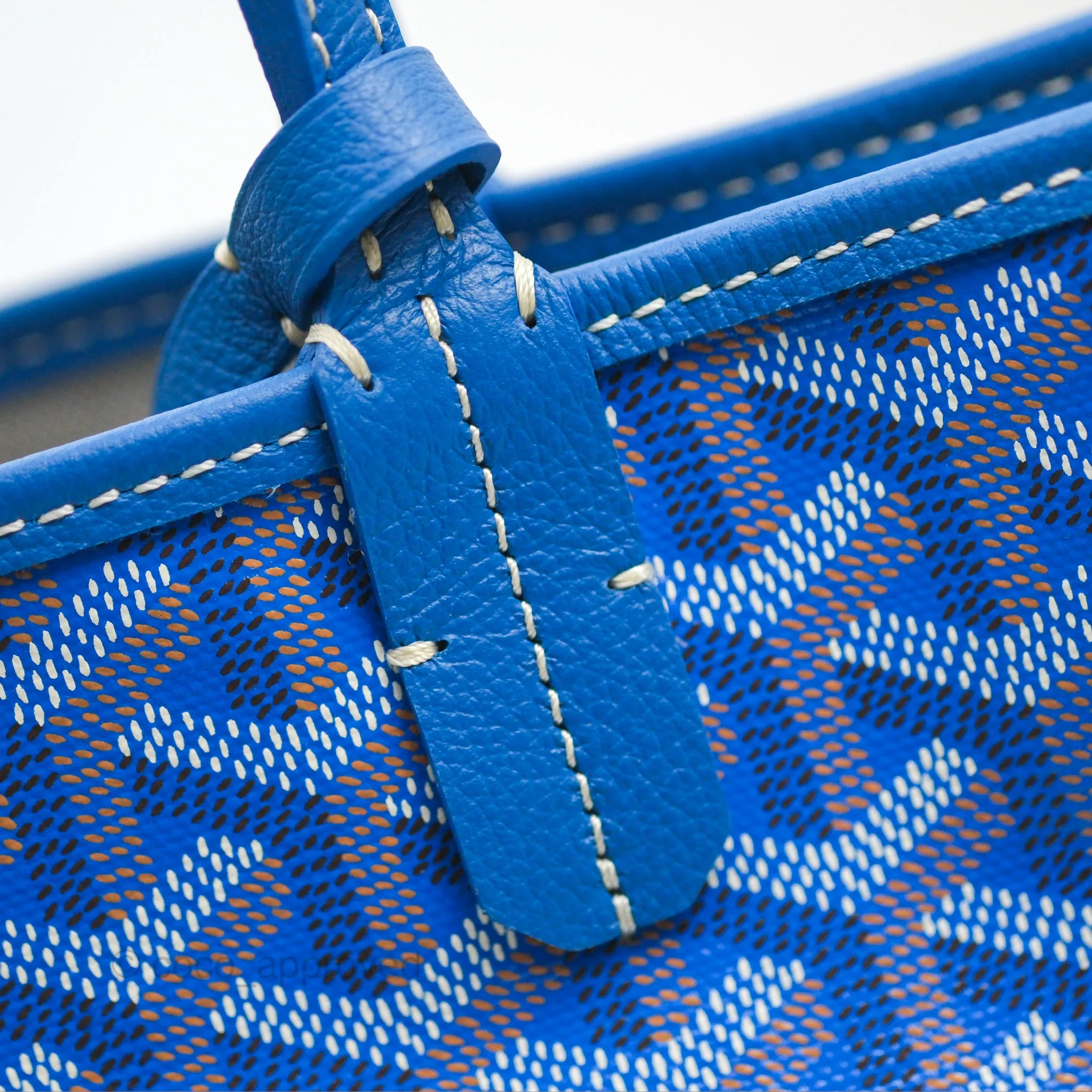Goyard St Louis Tote PM Blue