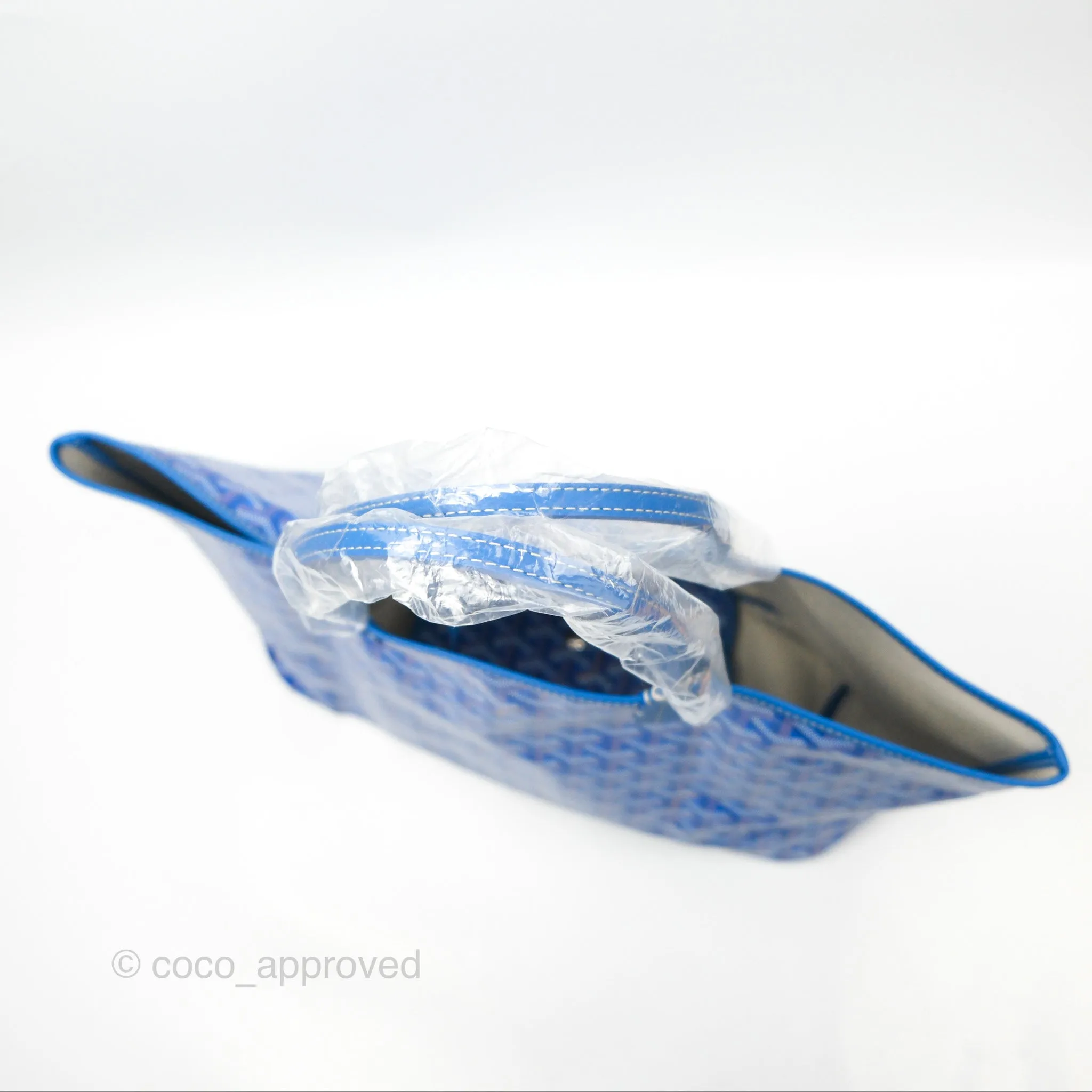 Goyard St Louis Tote PM Blue