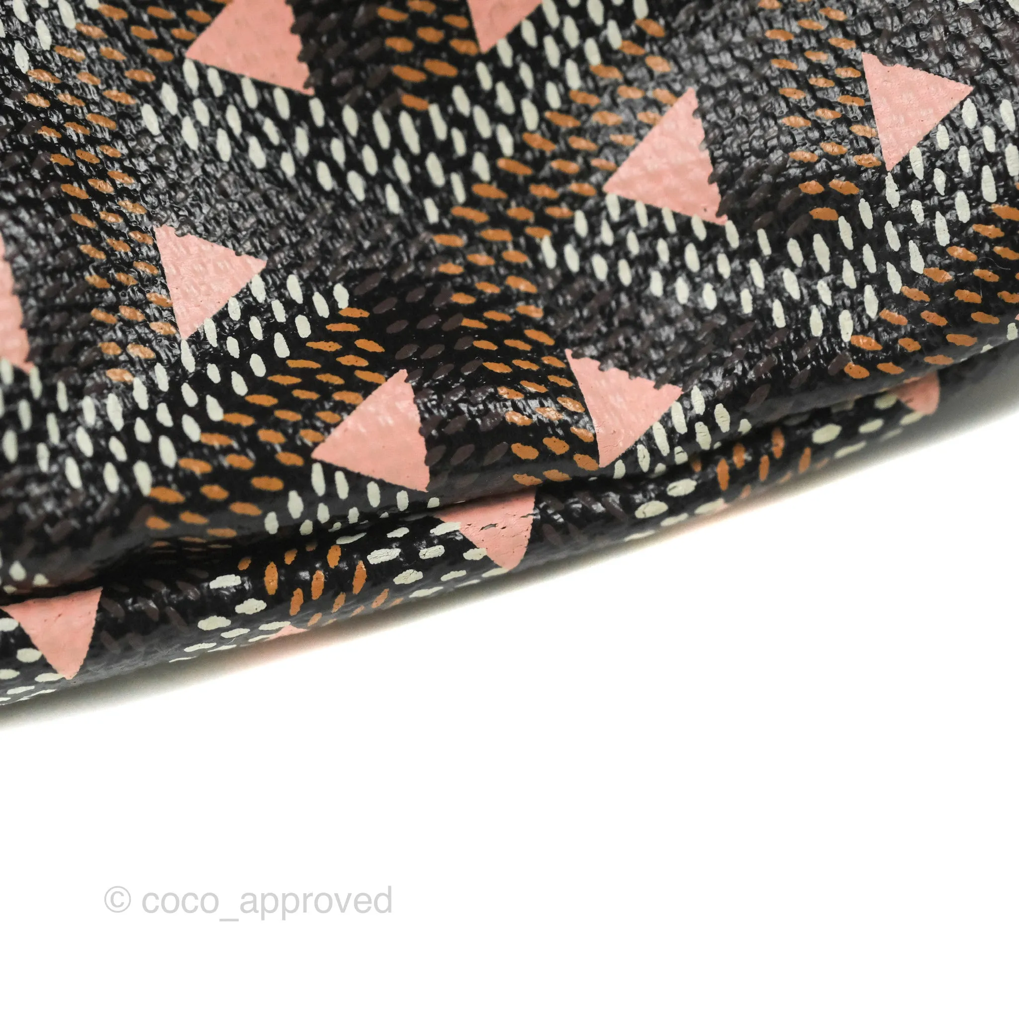 Goyard St. Louis Tote PM Clairvoie Black/Pink Japan Edition