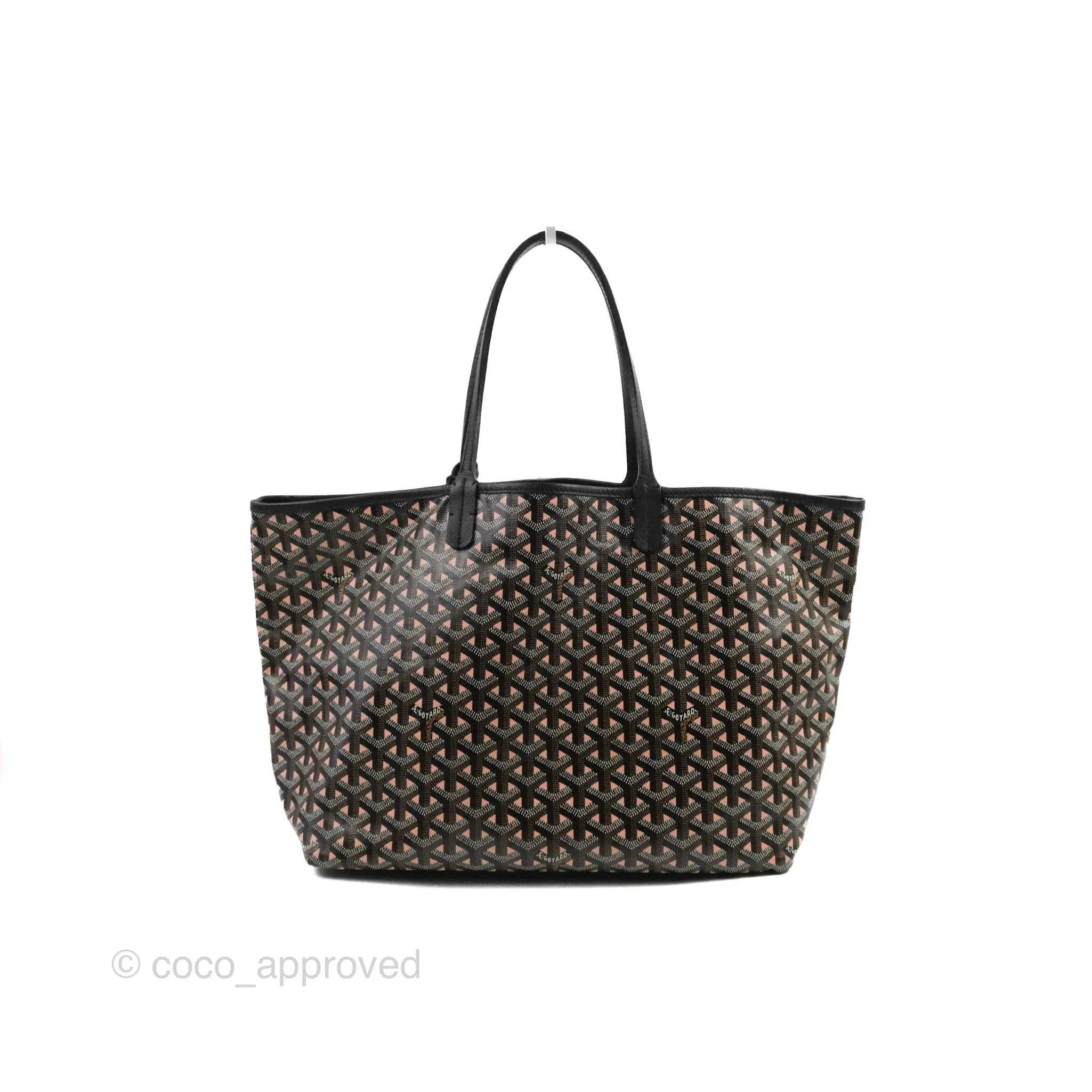 Goyard St. Louis Tote PM Clairvoie Black/Pink Japan Edition
