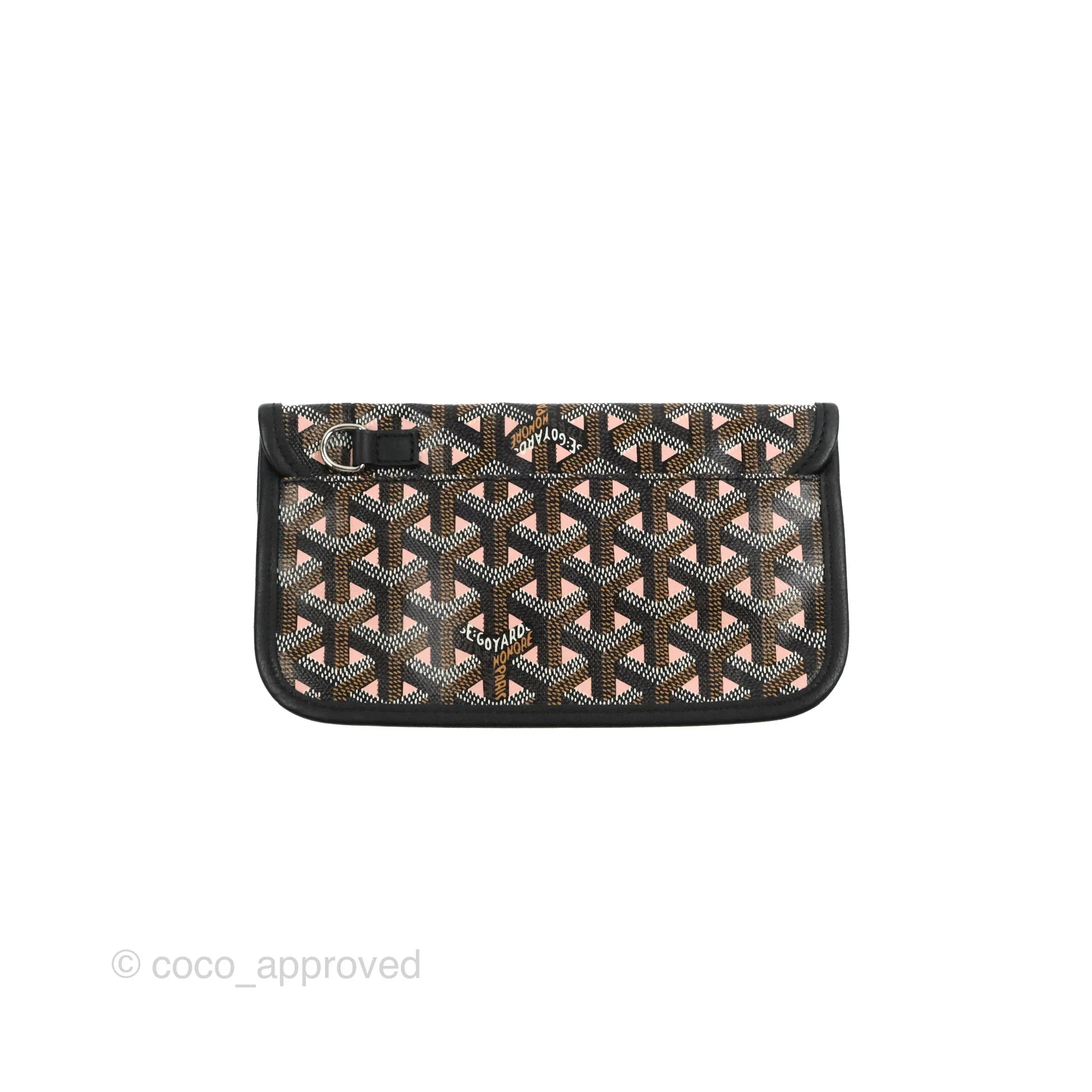 Goyard St. Louis Tote PM Clairvoie Black/Pink Japan Edition
