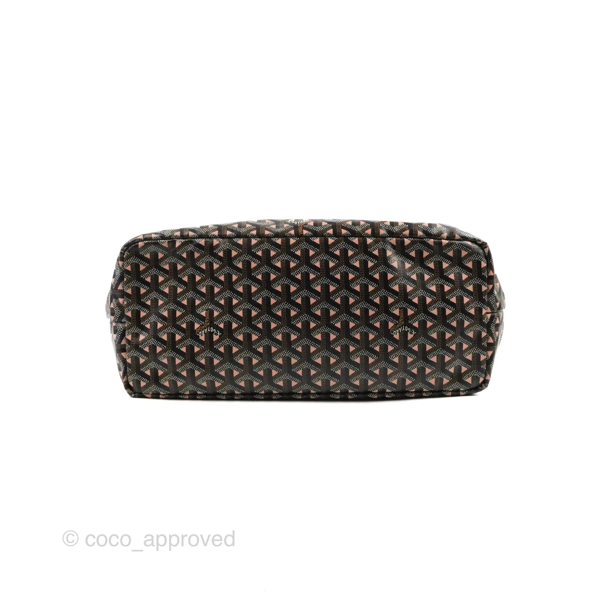 Goyard St. Louis Tote PM Clairvoie Black/Pink Japan Edition