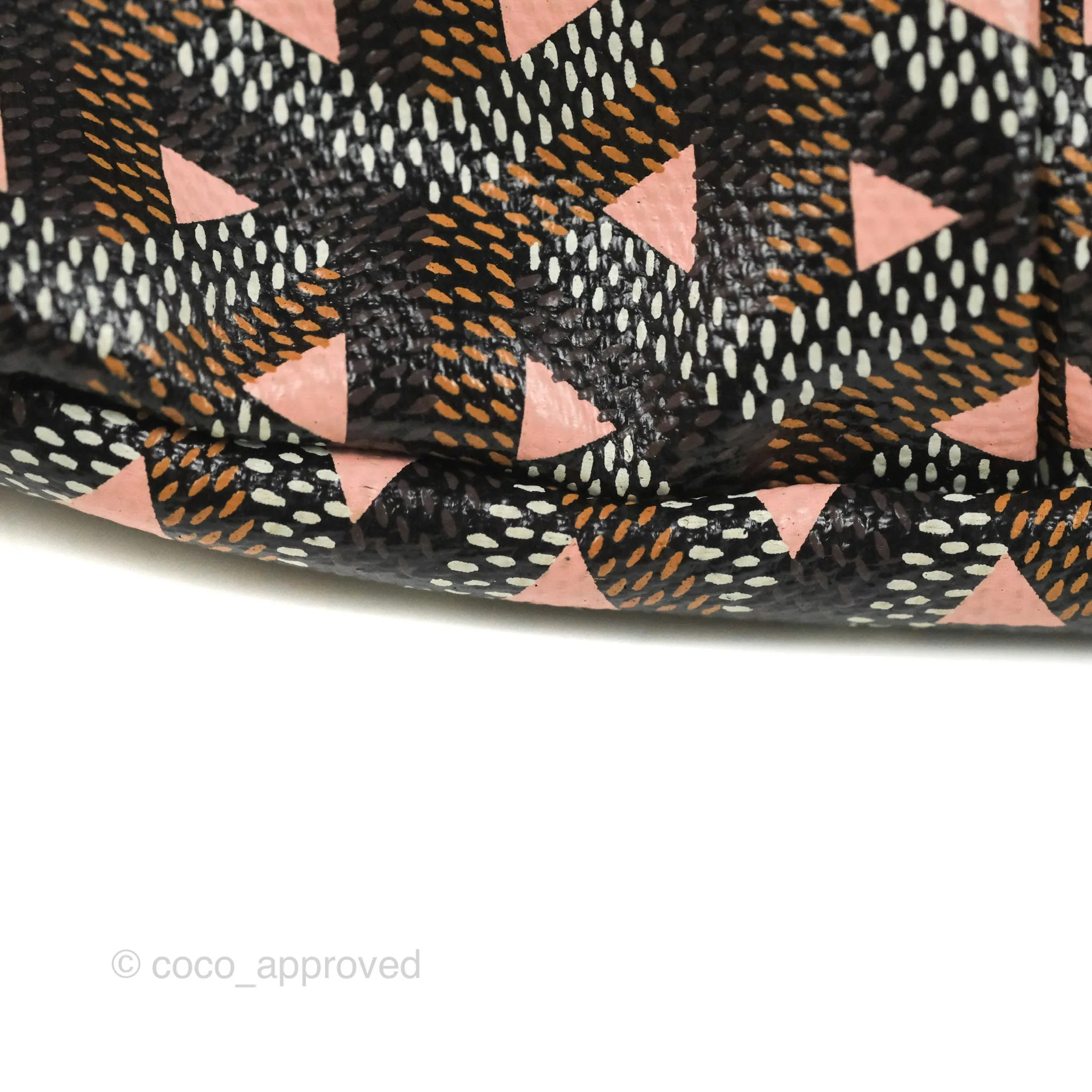 Goyard St. Louis Tote PM Clairvoie Black/Pink Japan Edition