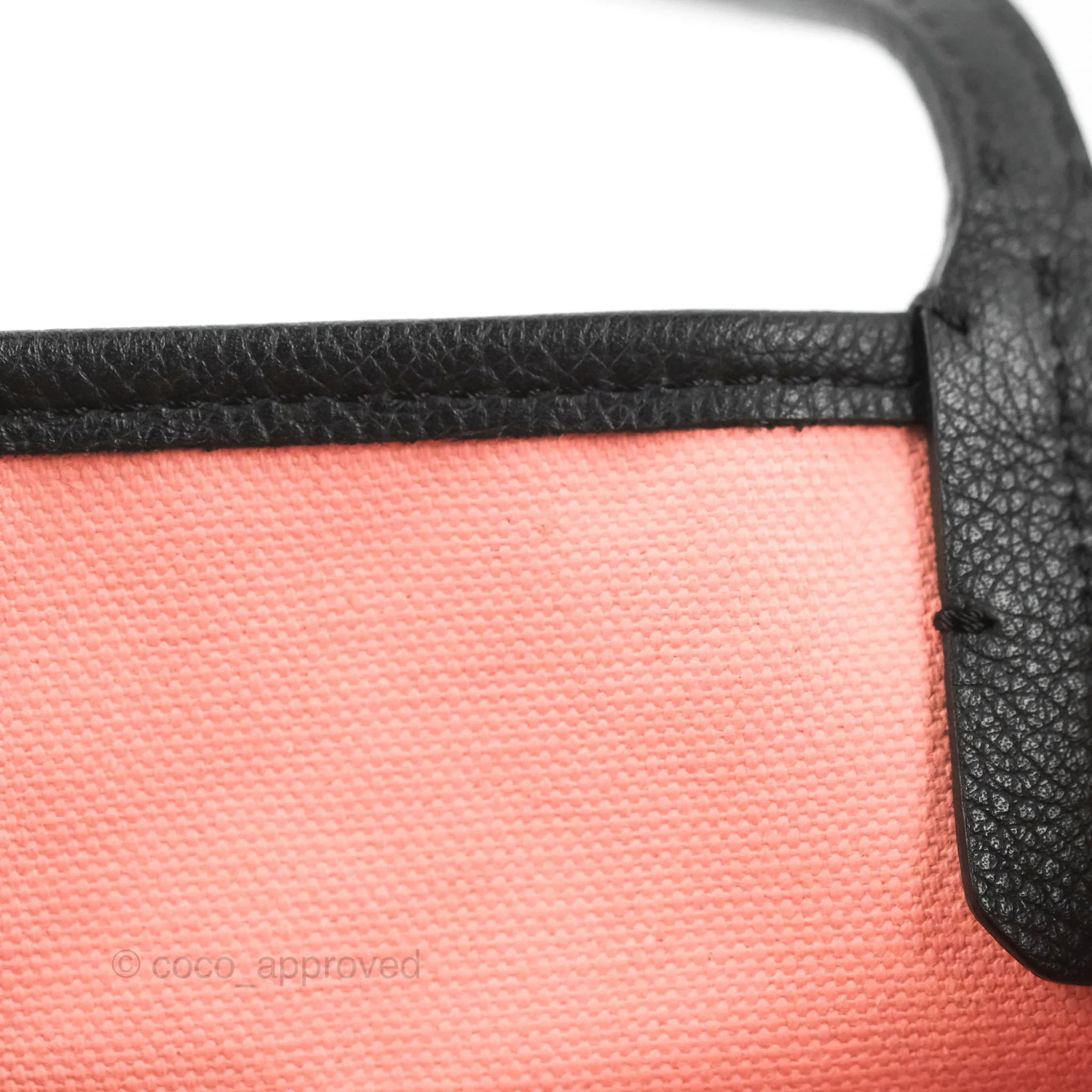 Goyard St. Louis Tote PM Clairvoie Black/Pink Japan Edition