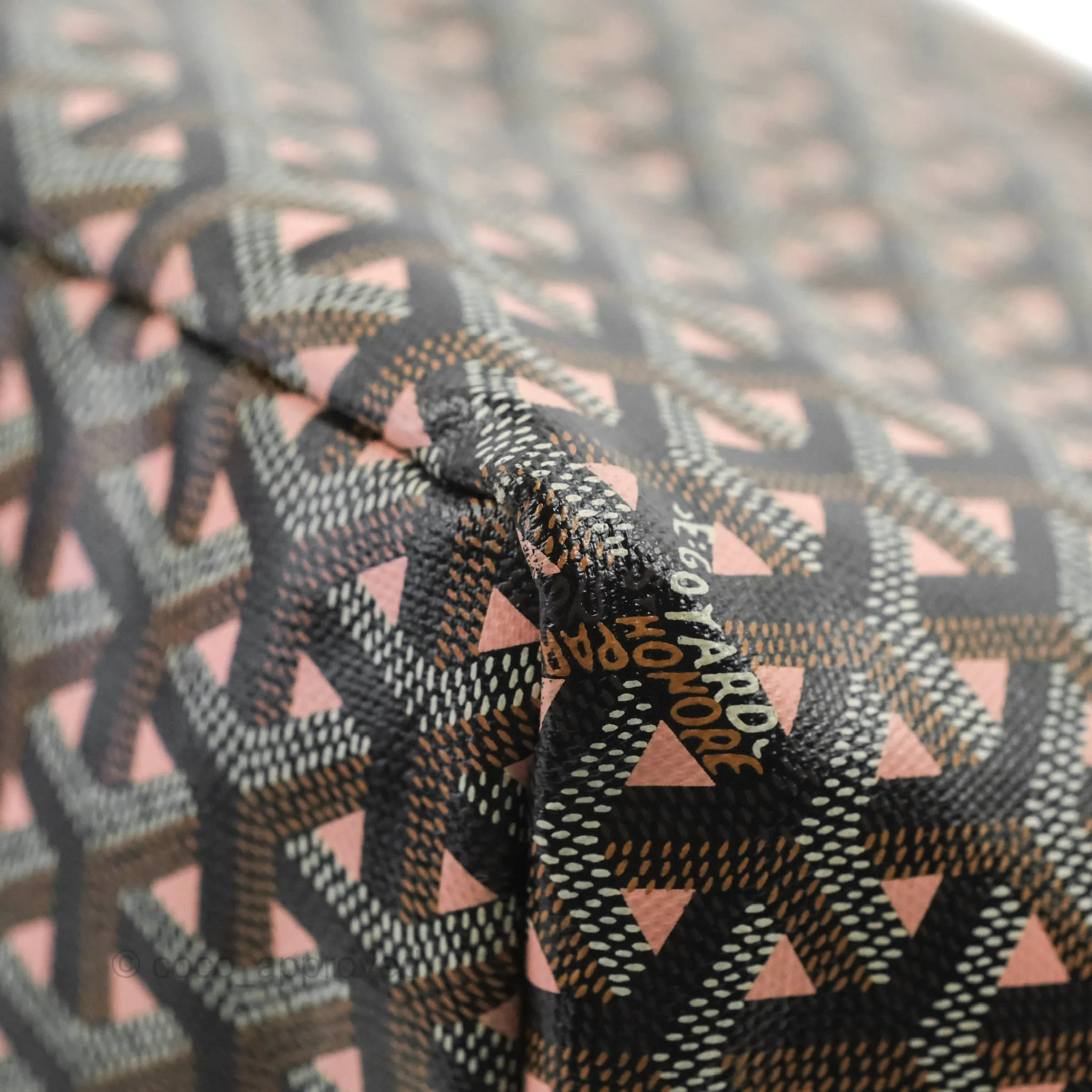 Goyard St. Louis Tote PM Clairvoie Black/Pink Japan Edition