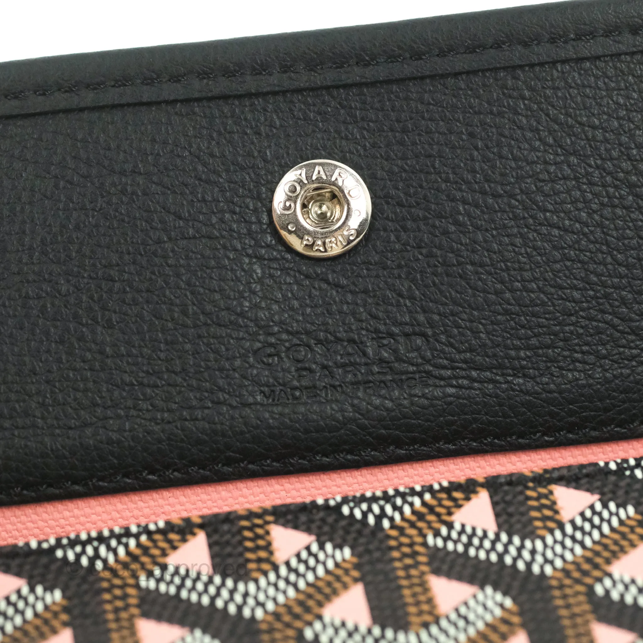 Goyard St. Louis Tote PM Clairvoie Black/Pink Japan Edition