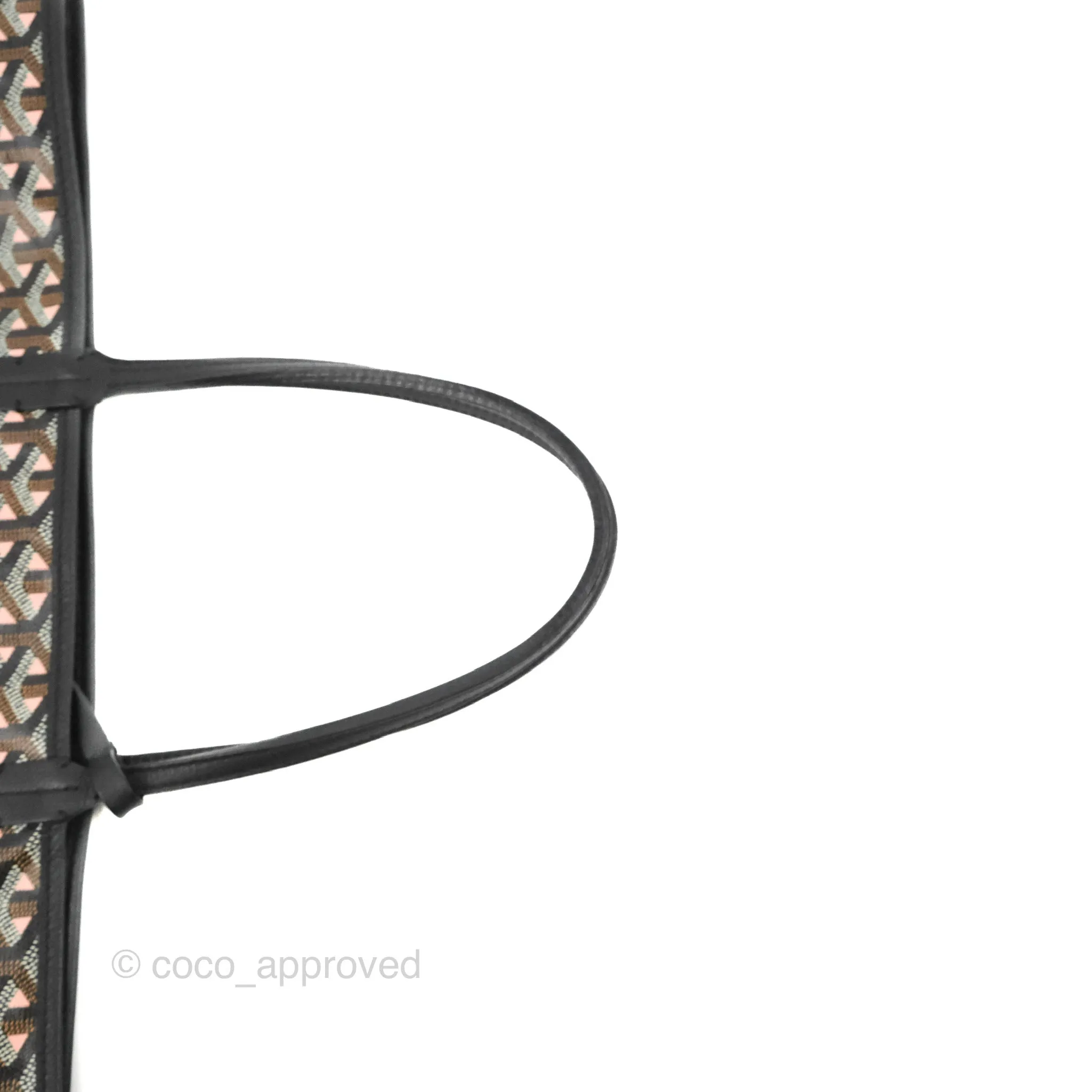 Goyard St. Louis Tote PM Clairvoie Black/Pink Japan Edition