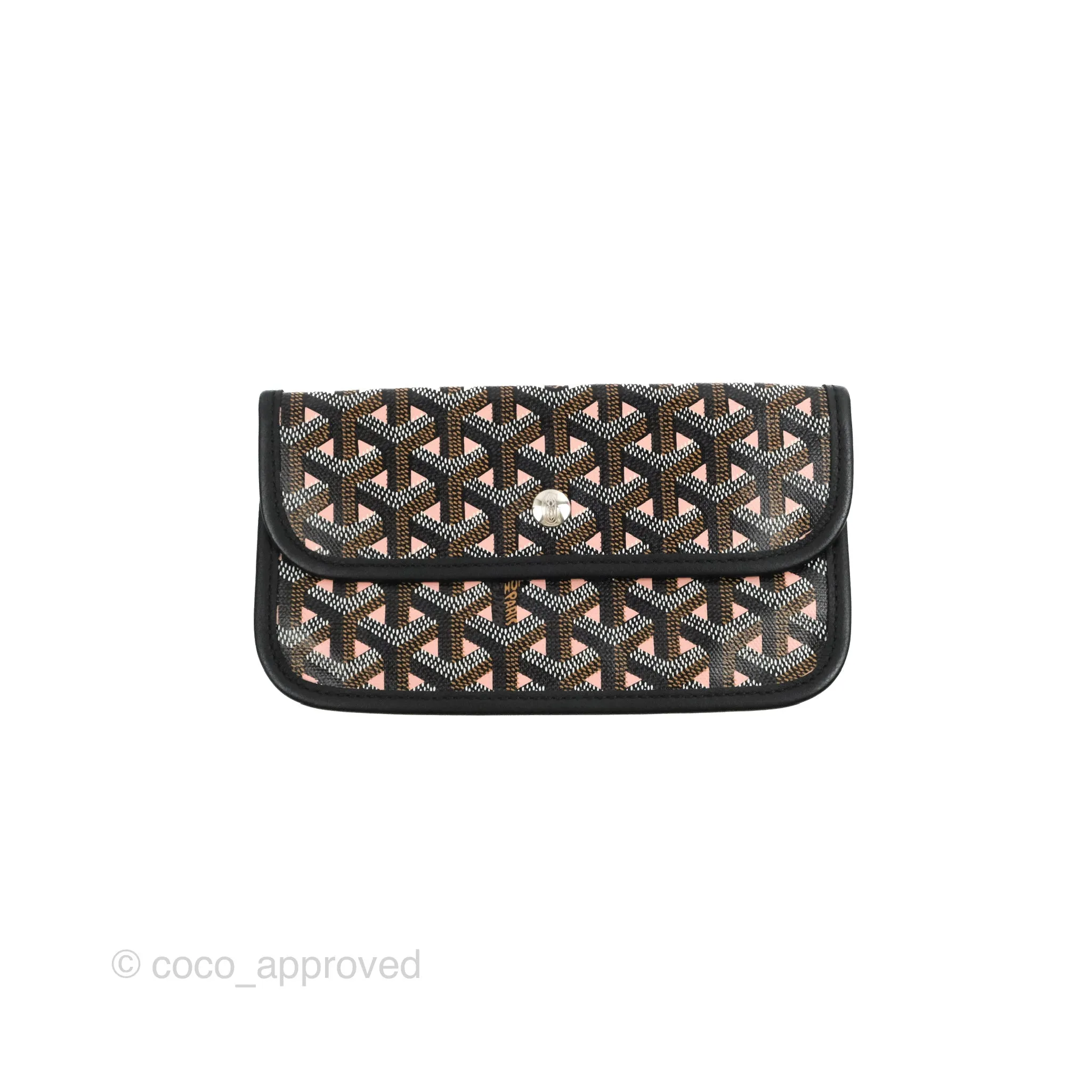 Goyard St. Louis Tote PM Clairvoie Black/Pink Japan Edition