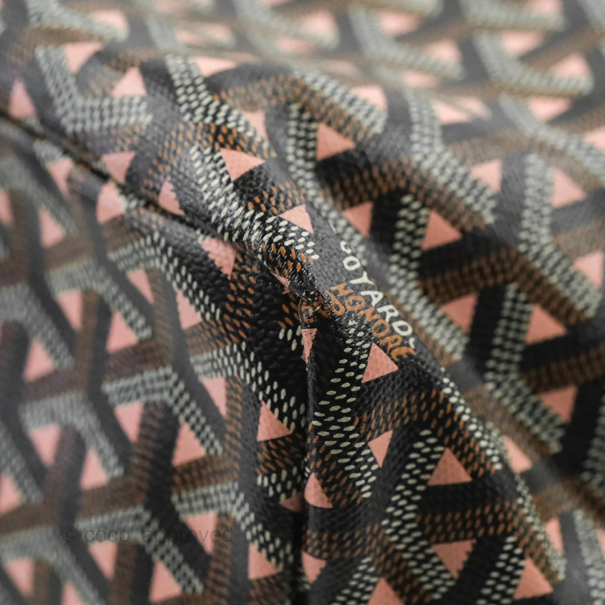Goyard St. Louis Tote PM Clairvoie Black/Pink Japan Edition