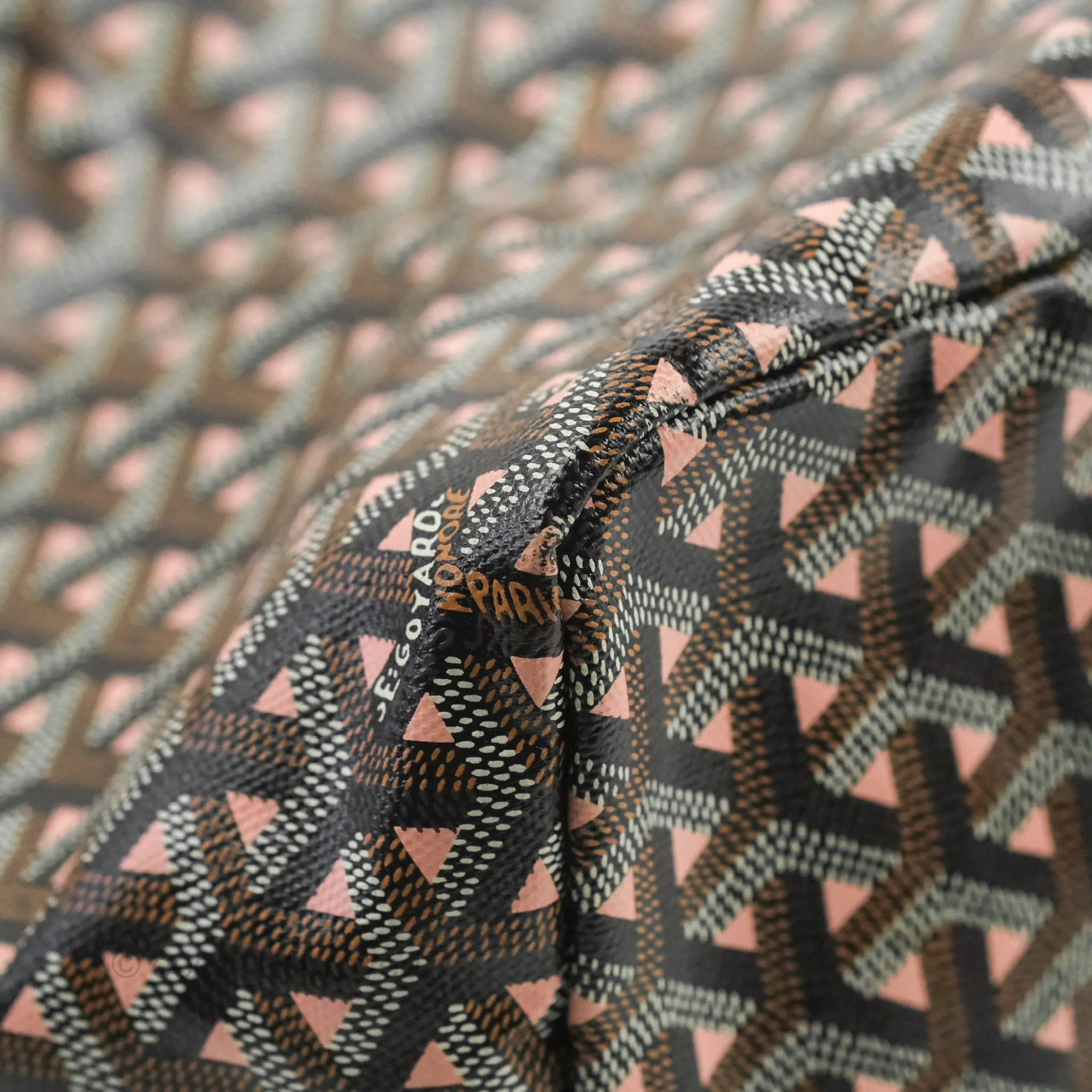 Goyard St. Louis Tote PM Clairvoie Black/Pink Japan Edition
