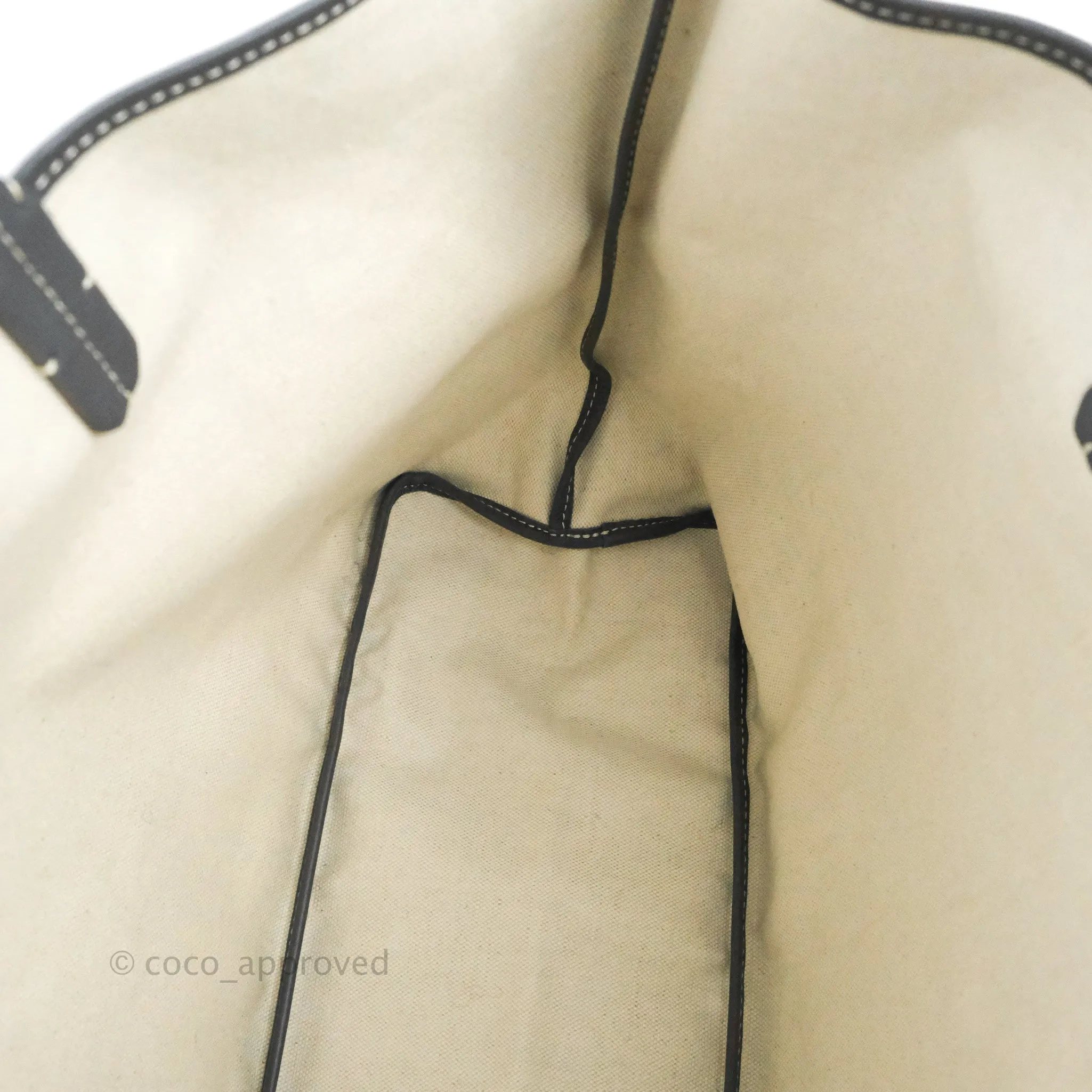 Goyard St Louis Tote PM Goyardine Canvas Grey
