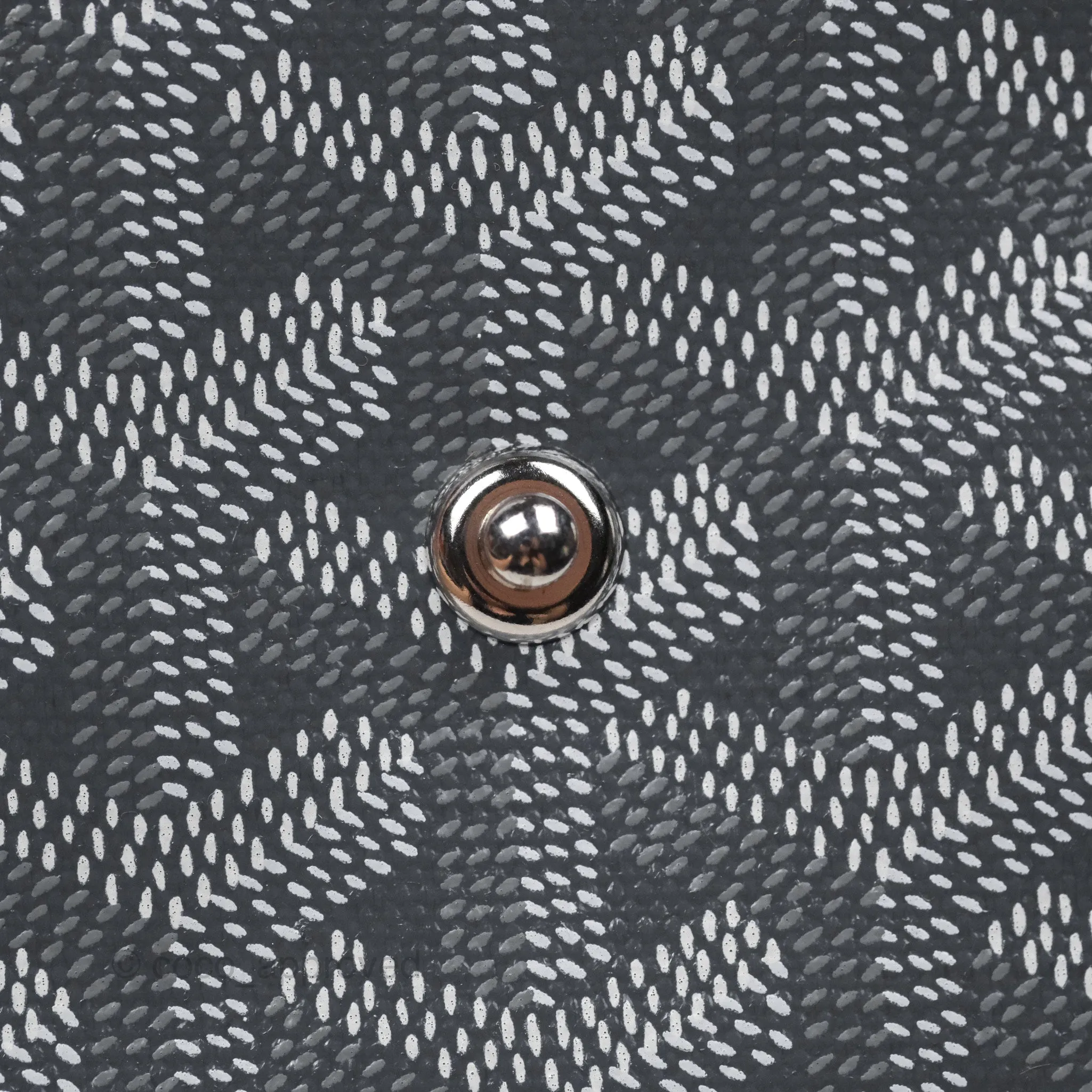 Goyard St Louis Tote PM Grey Canvas