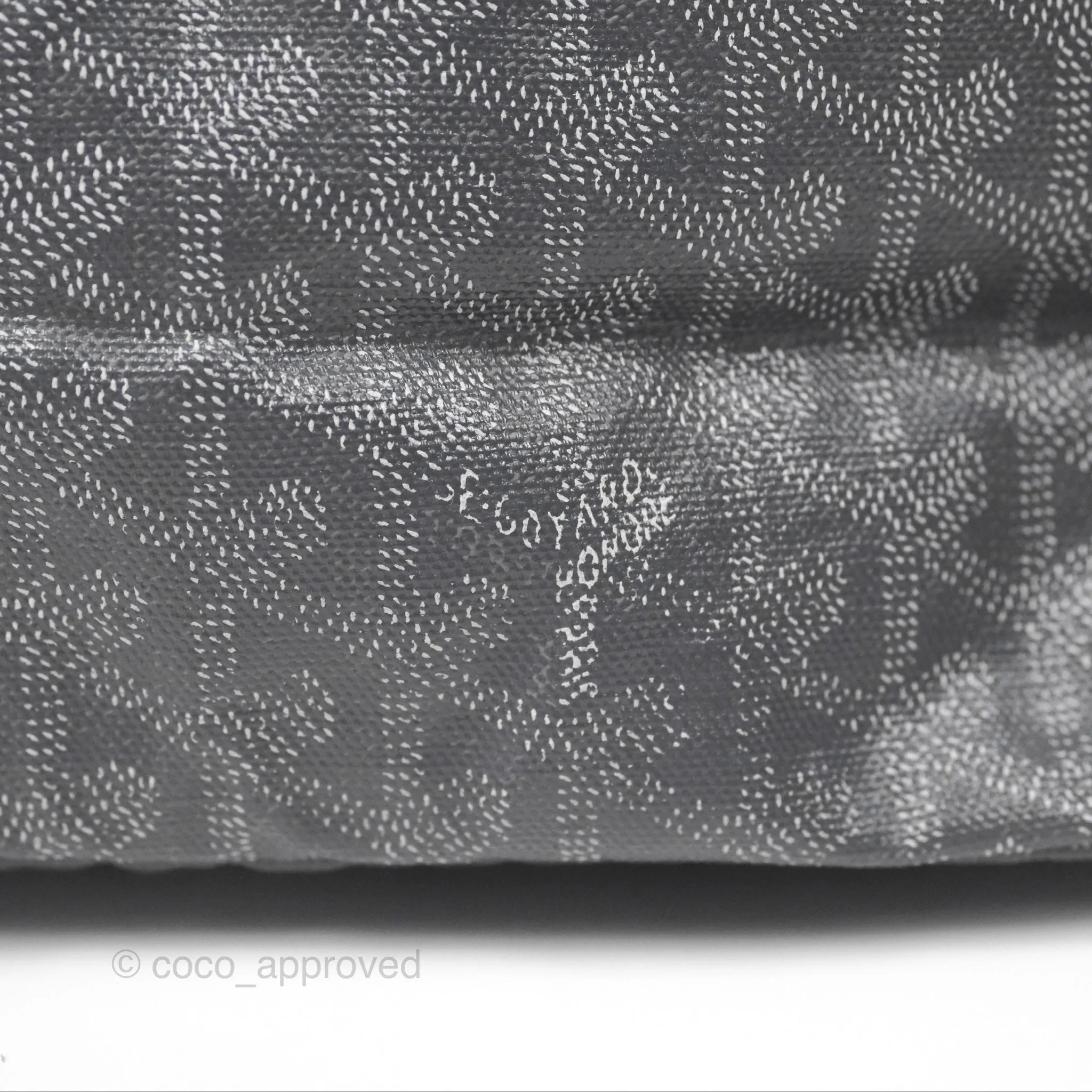 Goyard St Louis Tote PM Grey Goyardine Canvas