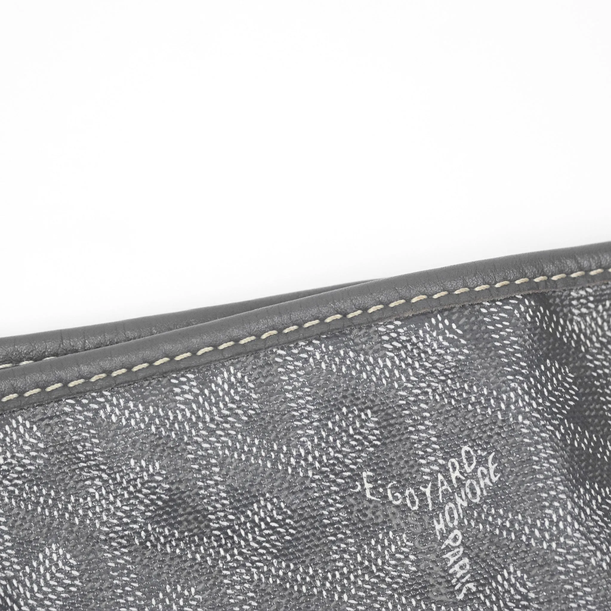 Goyard St Louis Tote PM Grey Goyardine Canvas
