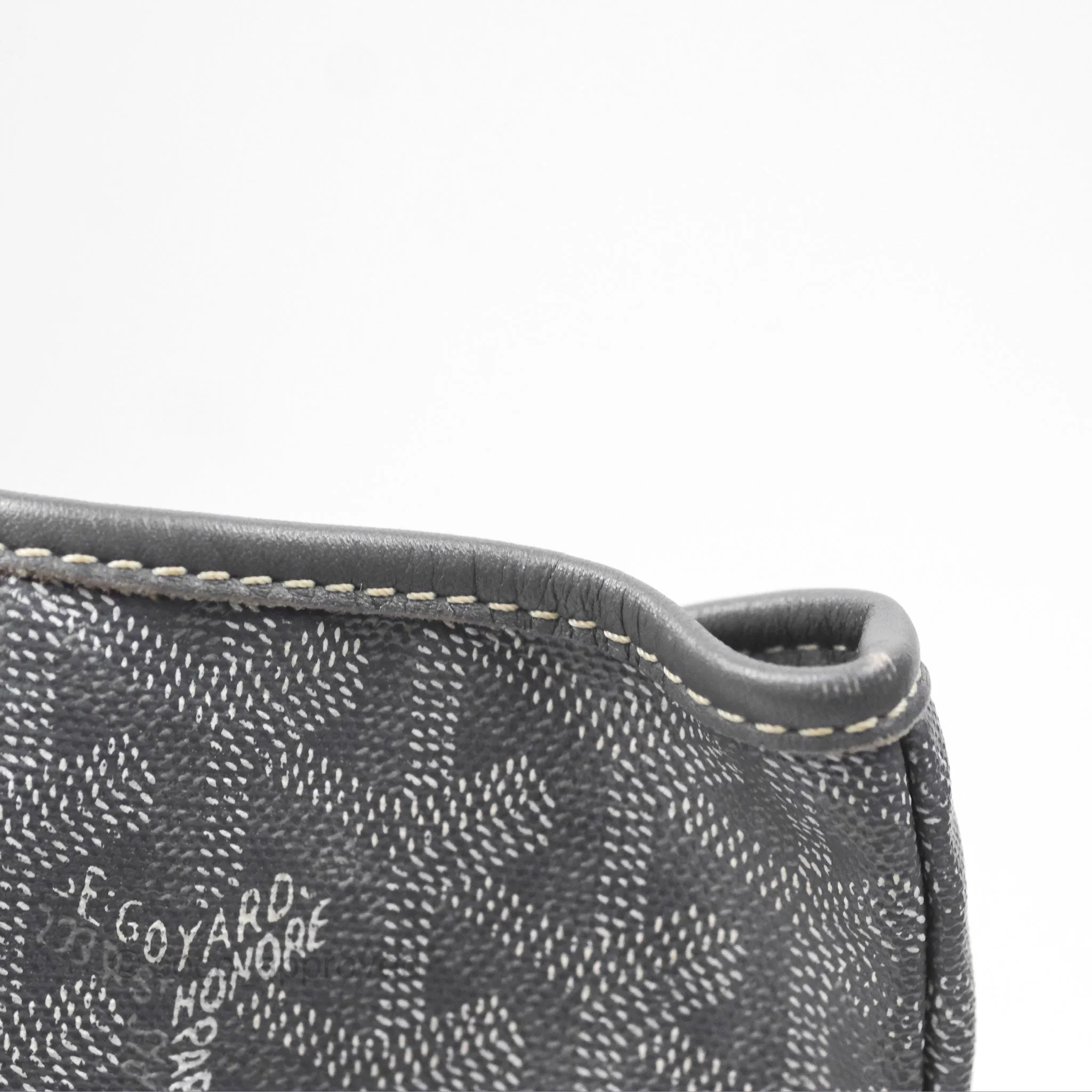 Goyard St Louis Tote PM Grey Goyardine Canvas