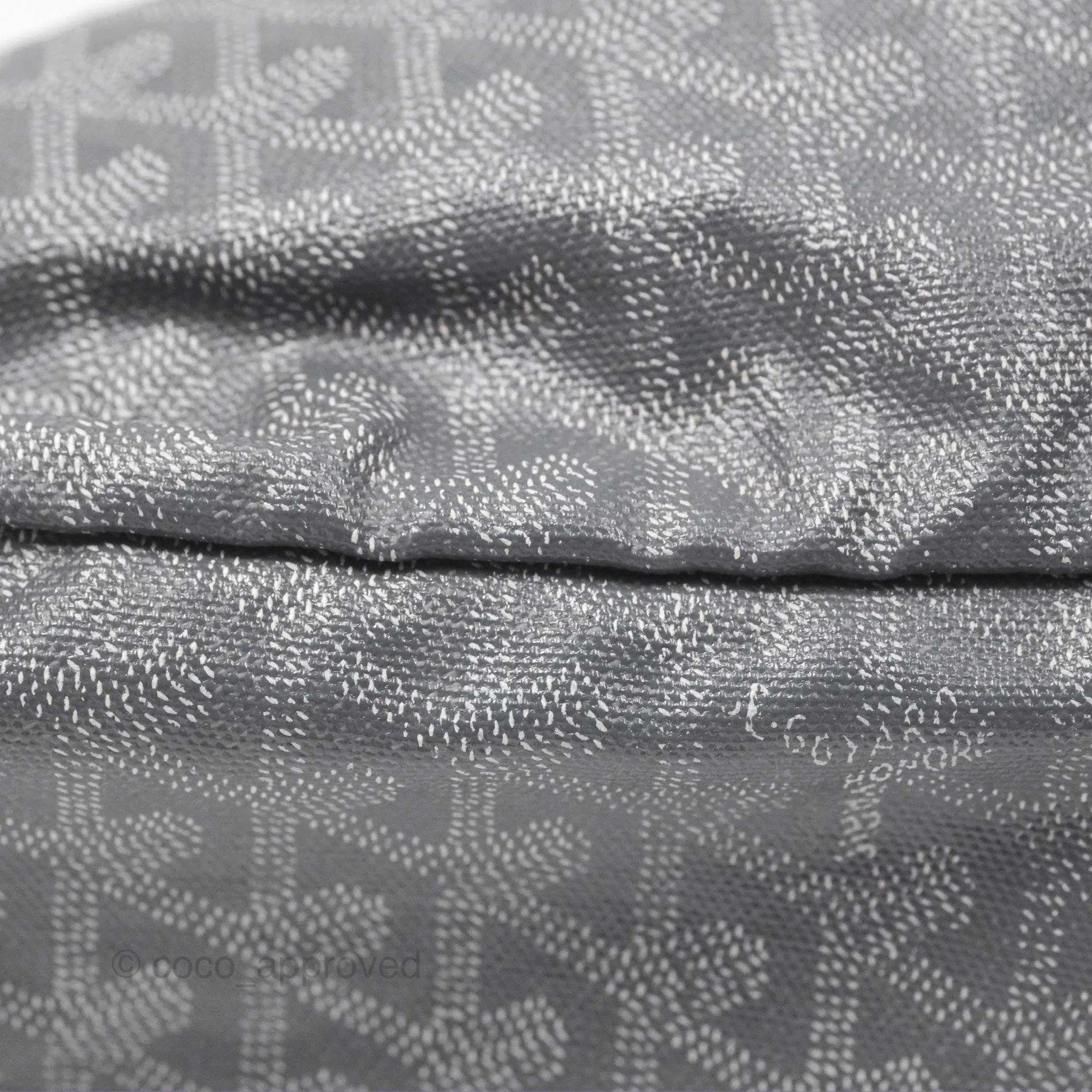 Goyard St Louis Tote PM Grey Goyardine Canvas