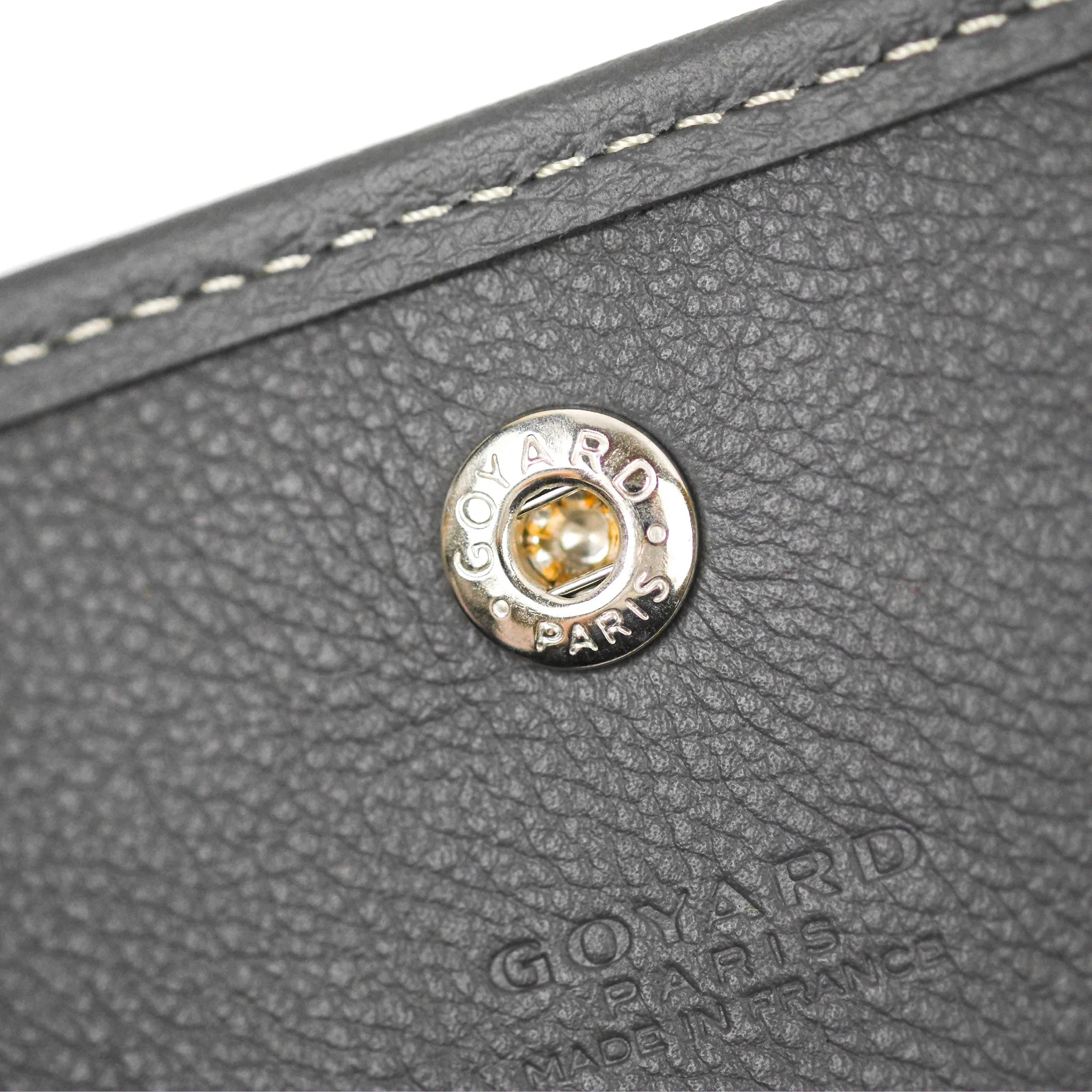 Goyard St Louis Tote PM Grey Goyardine Canvas