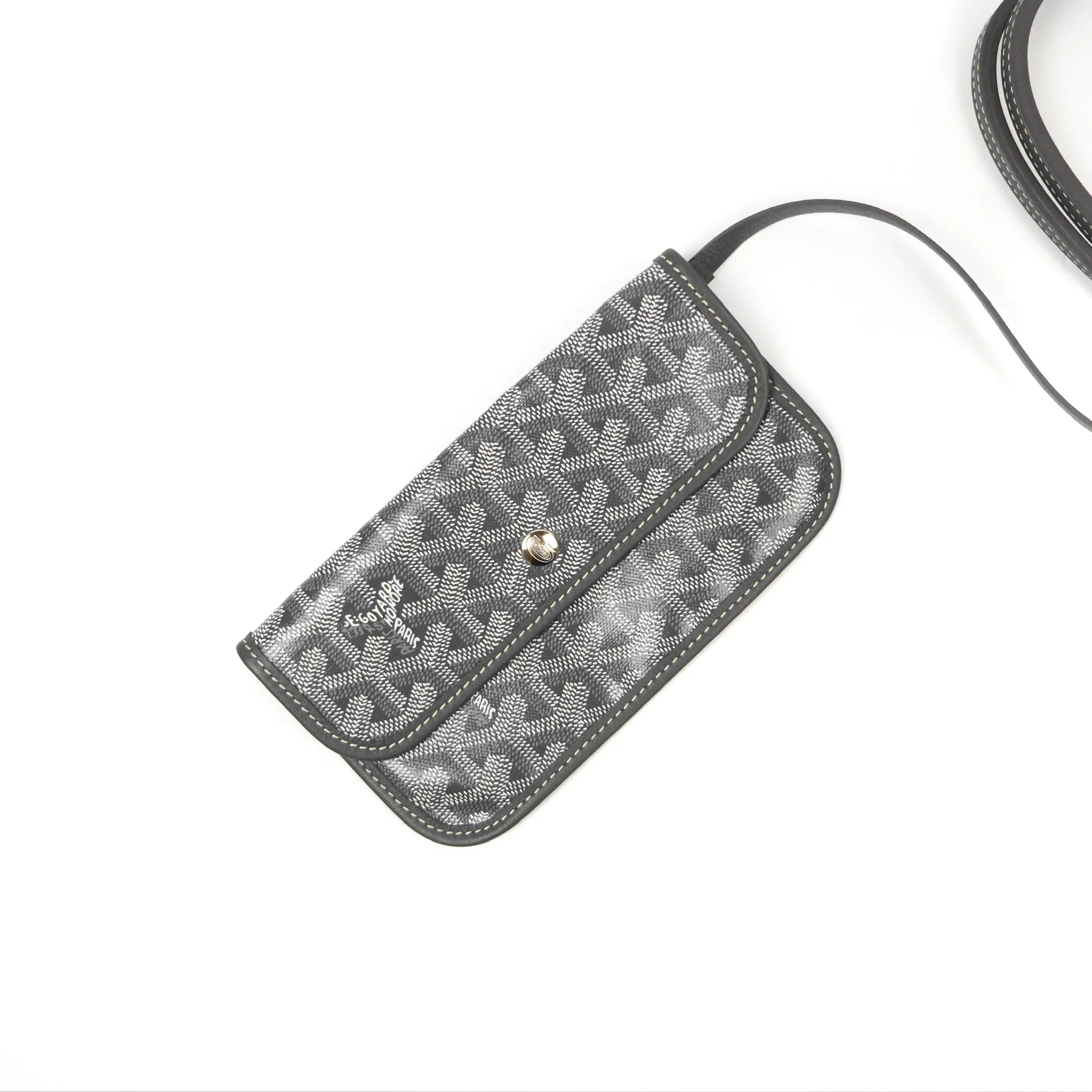 Goyard St Louis Tote PM Grey Goyardine Canvas