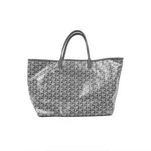 Goyard St Louis Tote PM Grey Goyardine Canvas