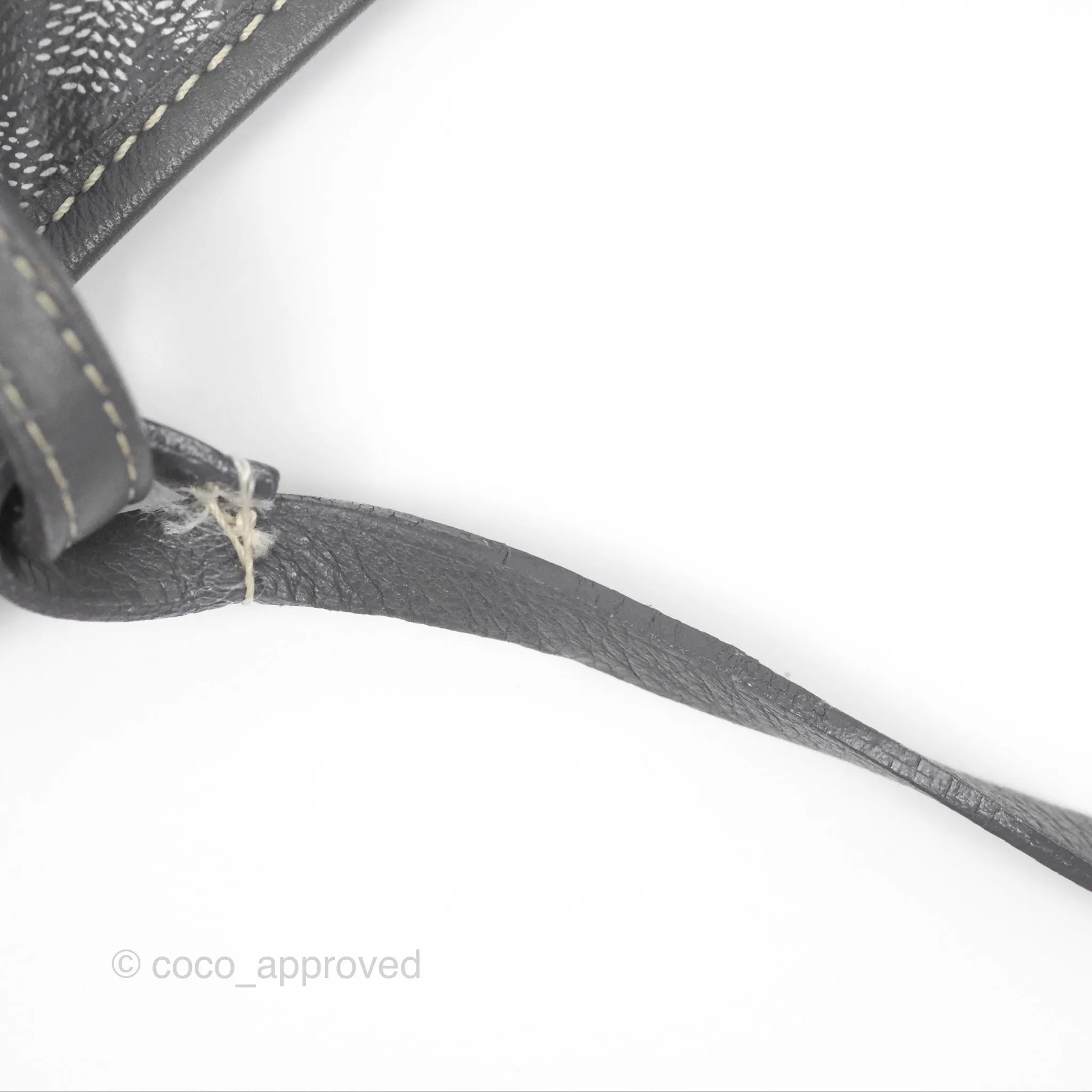 Goyard St Louis Tote PM Grey Goyardine Canvas