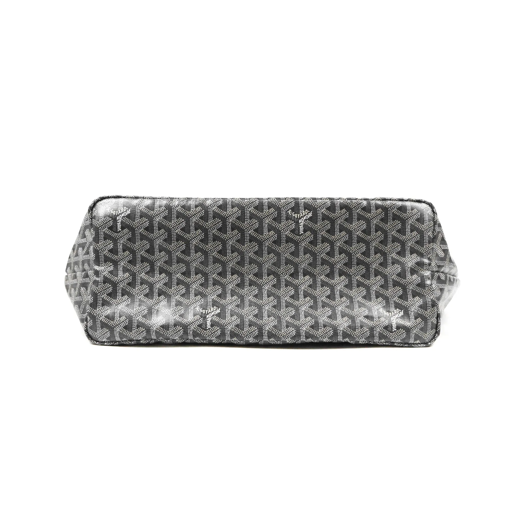 Goyard St Louis Tote PM Grey Goyardine Canvas
