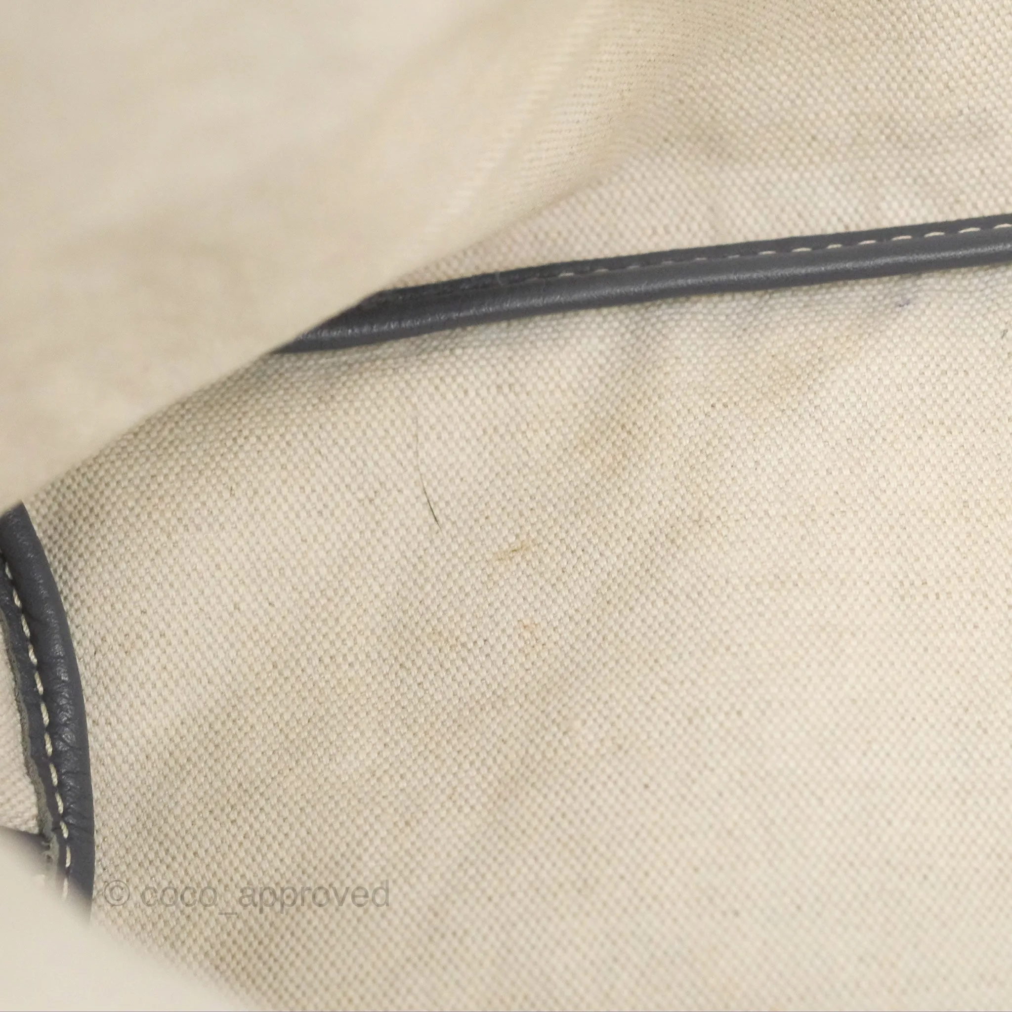 Goyard St Louis Tote PM Grey Goyardine Canvas