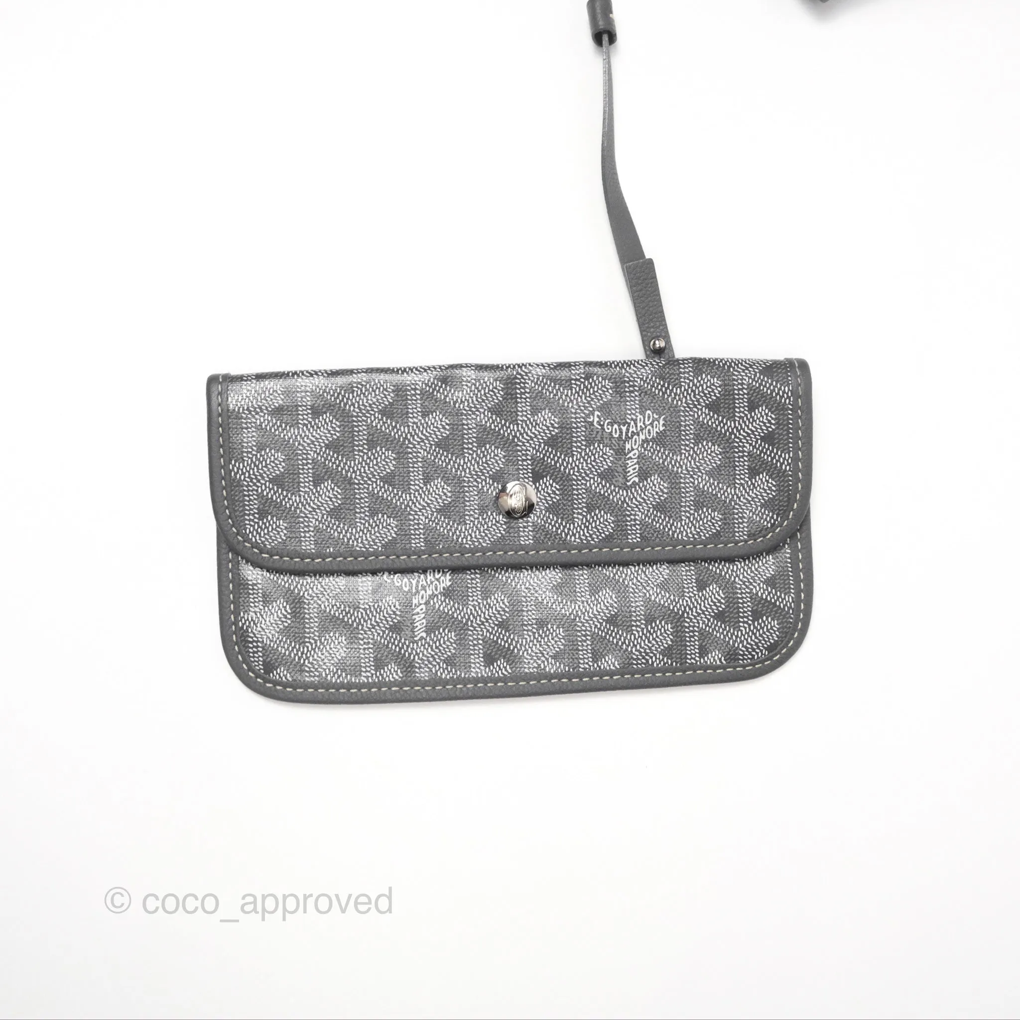 Goyard St Louis Tote PM Grey