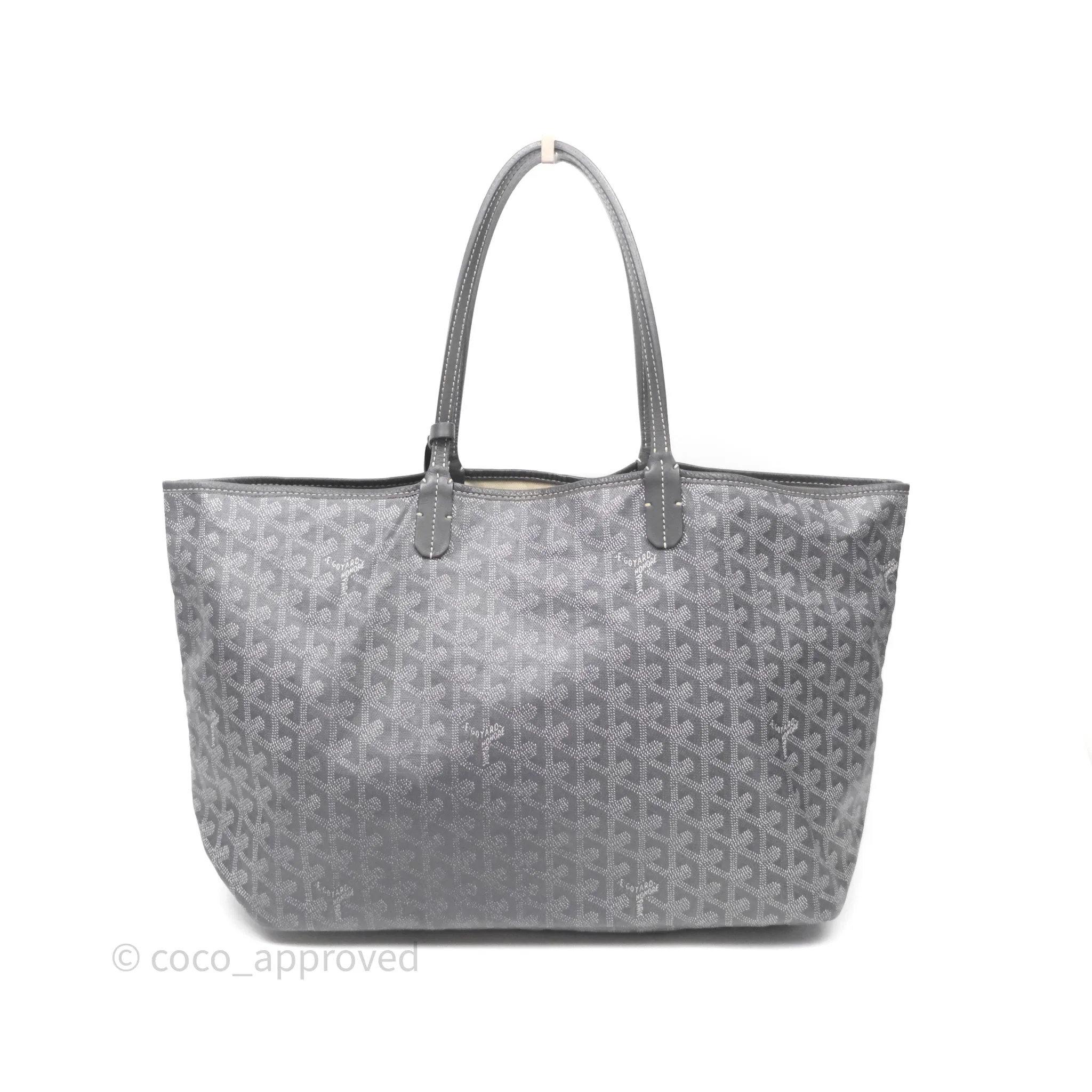 Goyard St Louis Tote PM Grey