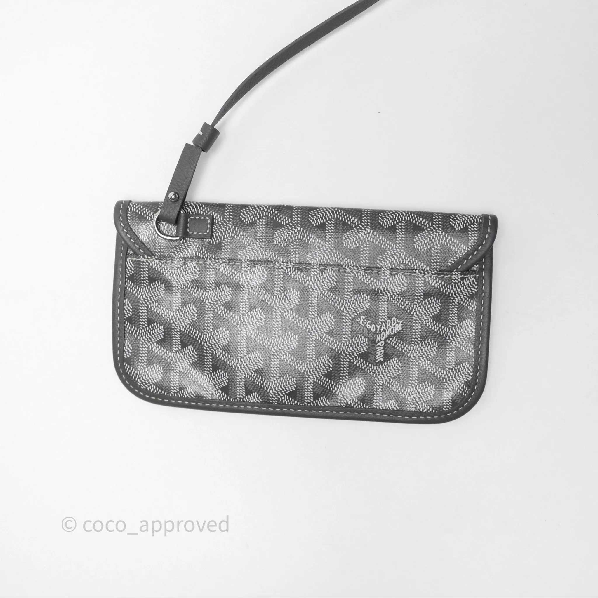 Goyard St Louis Tote PM Grey