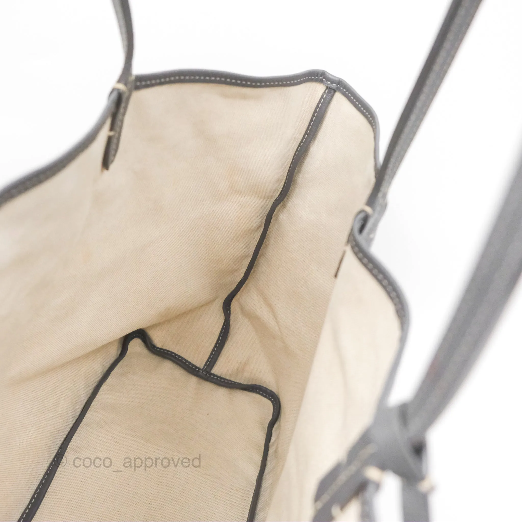 Goyard St Louis Tote PM Grey