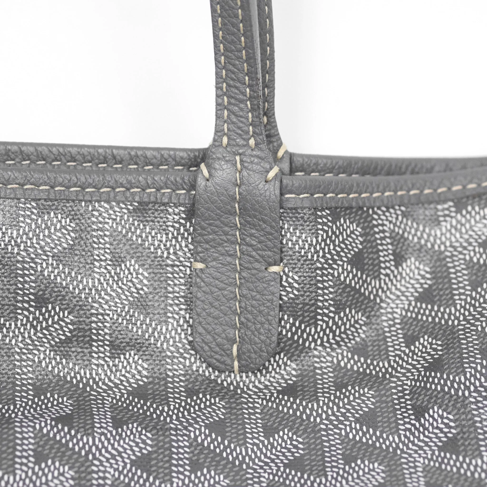 Goyard St Louis Tote PM Grey