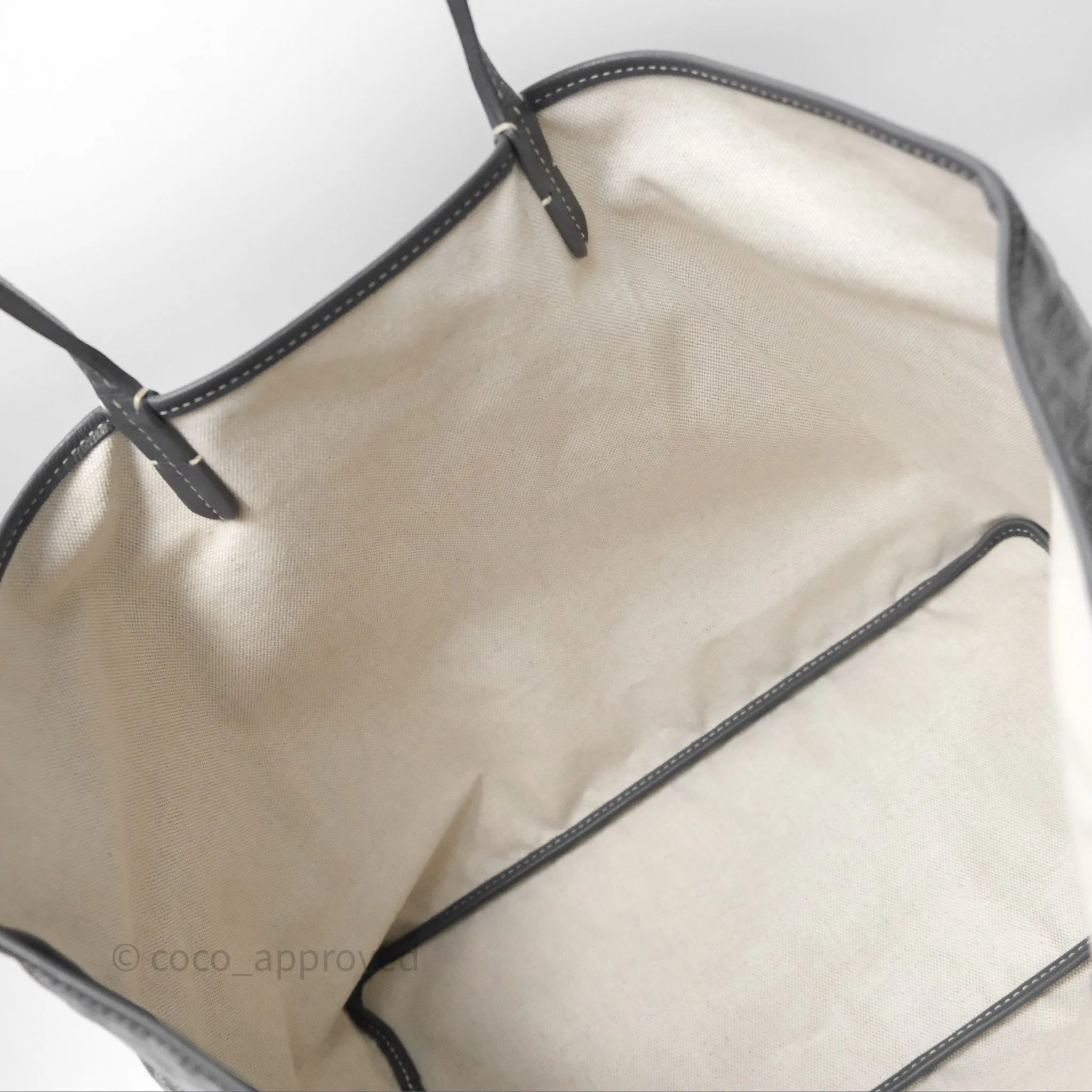 Goyard St Louis Tote PM Grey