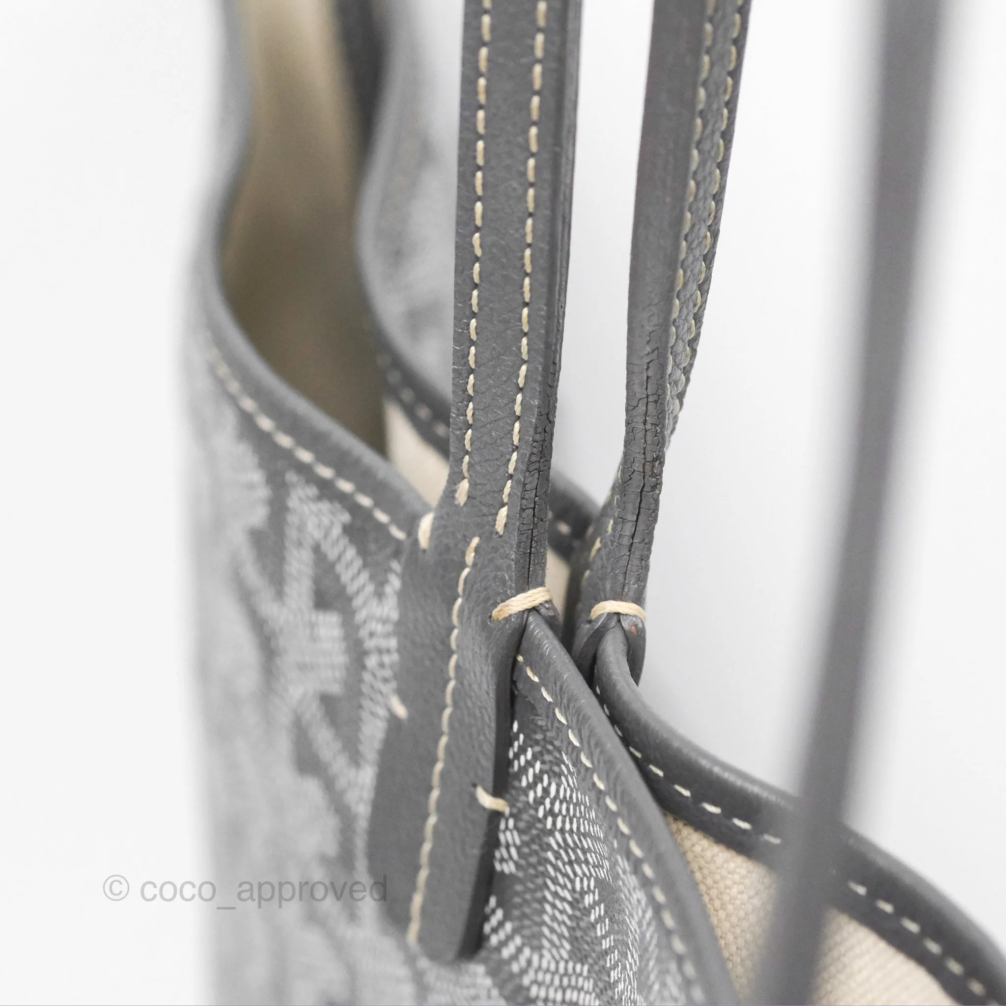 Goyard St Louis Tote PM Grey