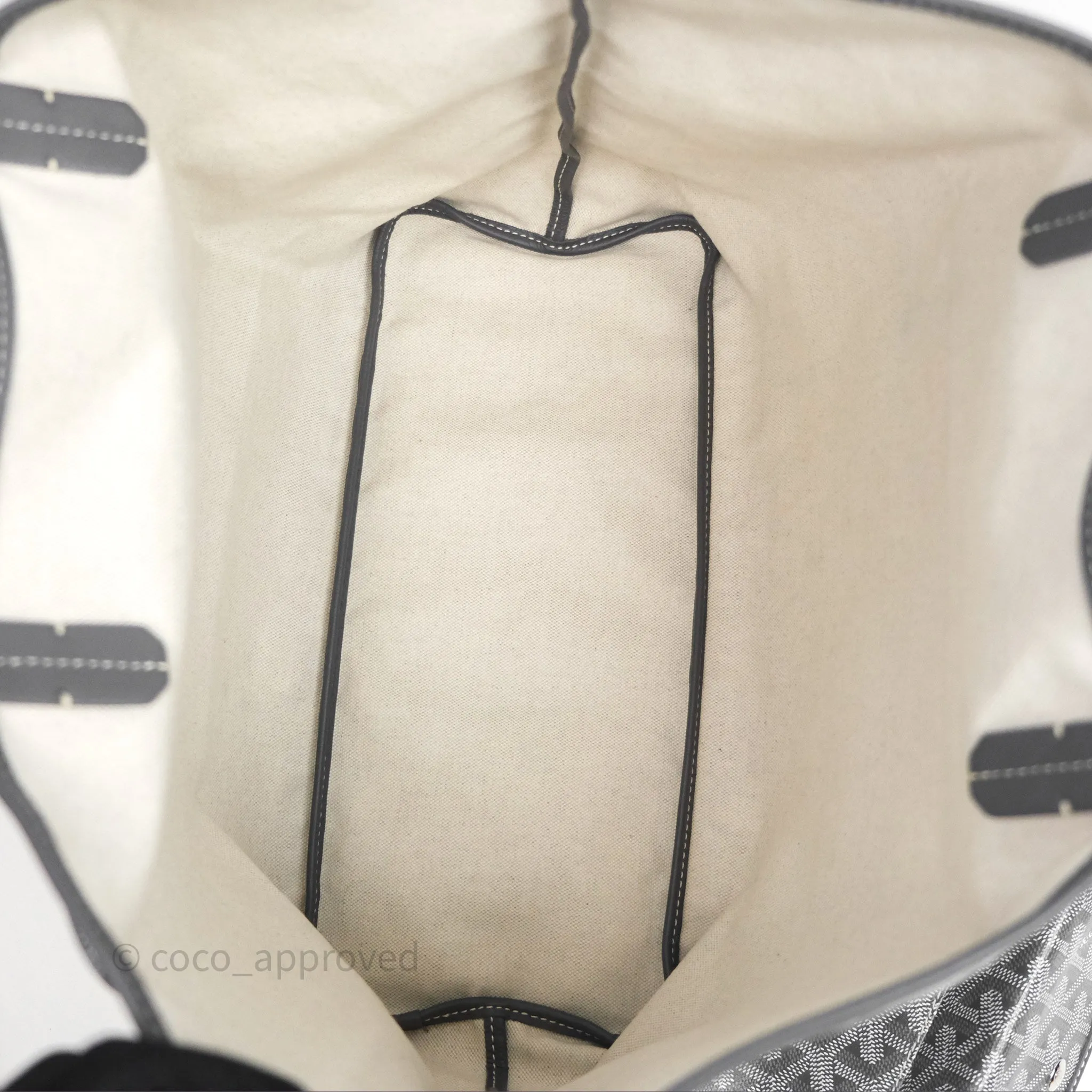 Goyard St Louis Tote PM Grey