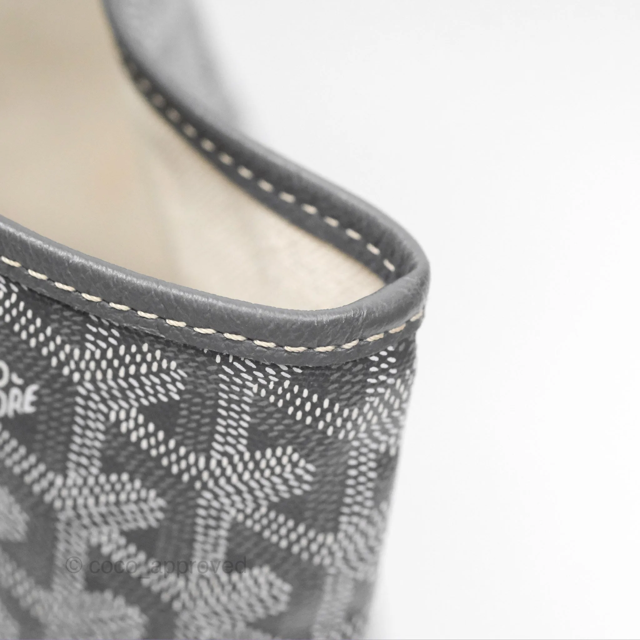 Goyard St Louis Tote PM Grey