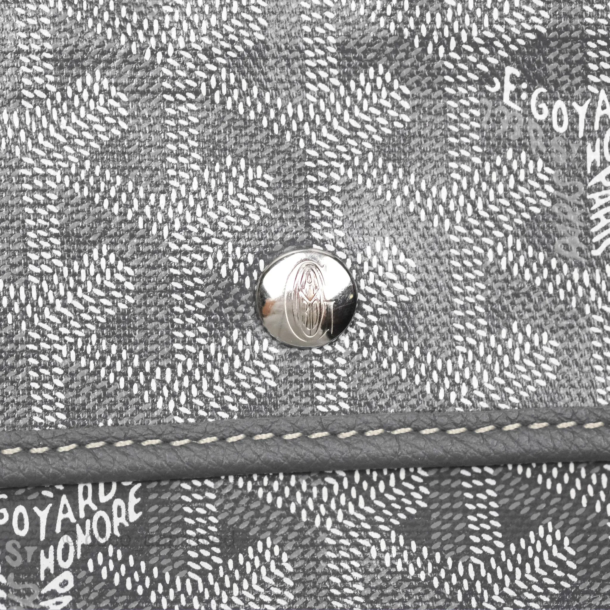 Goyard St Louis Tote PM Grey