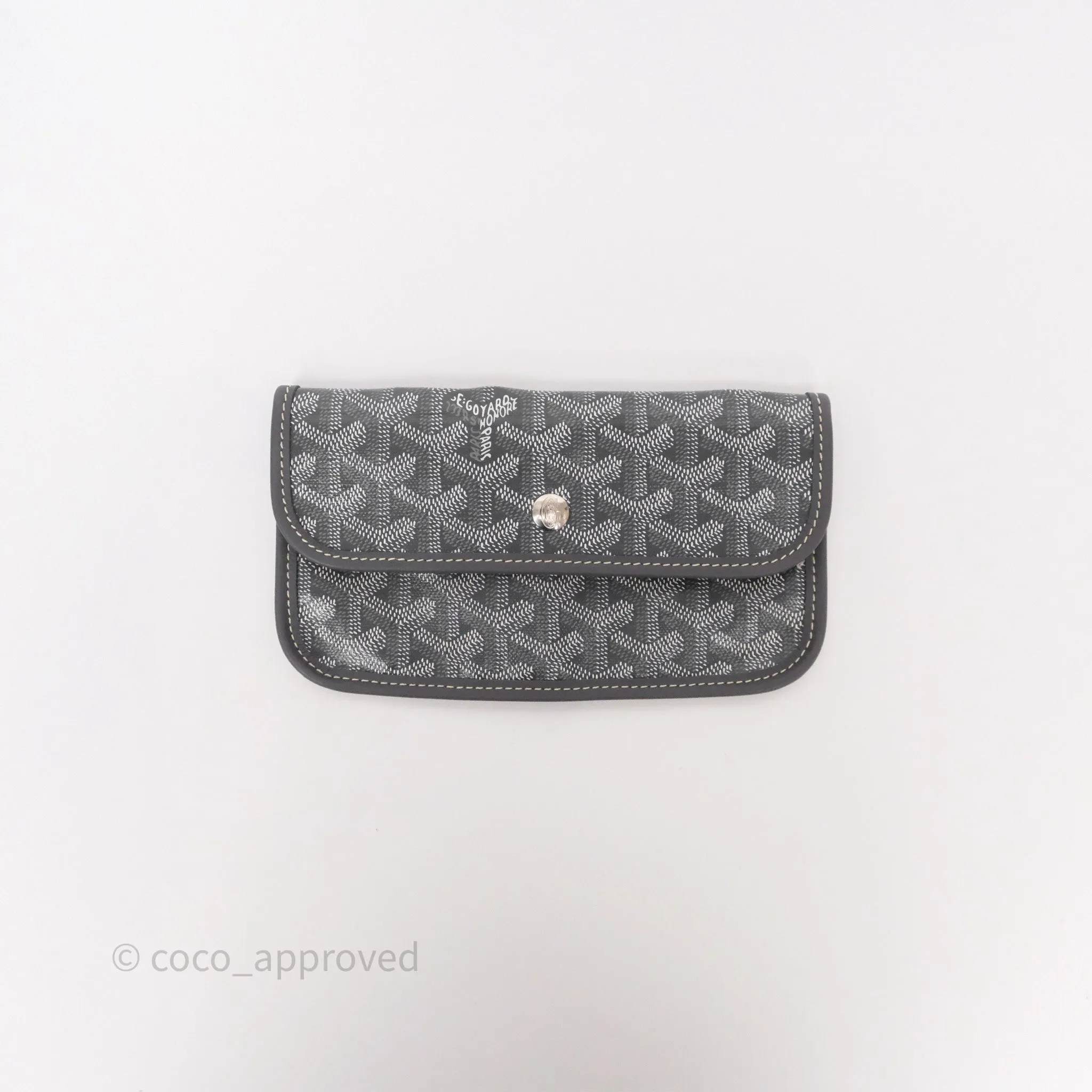 Goyard St Louis Tote PM Grey